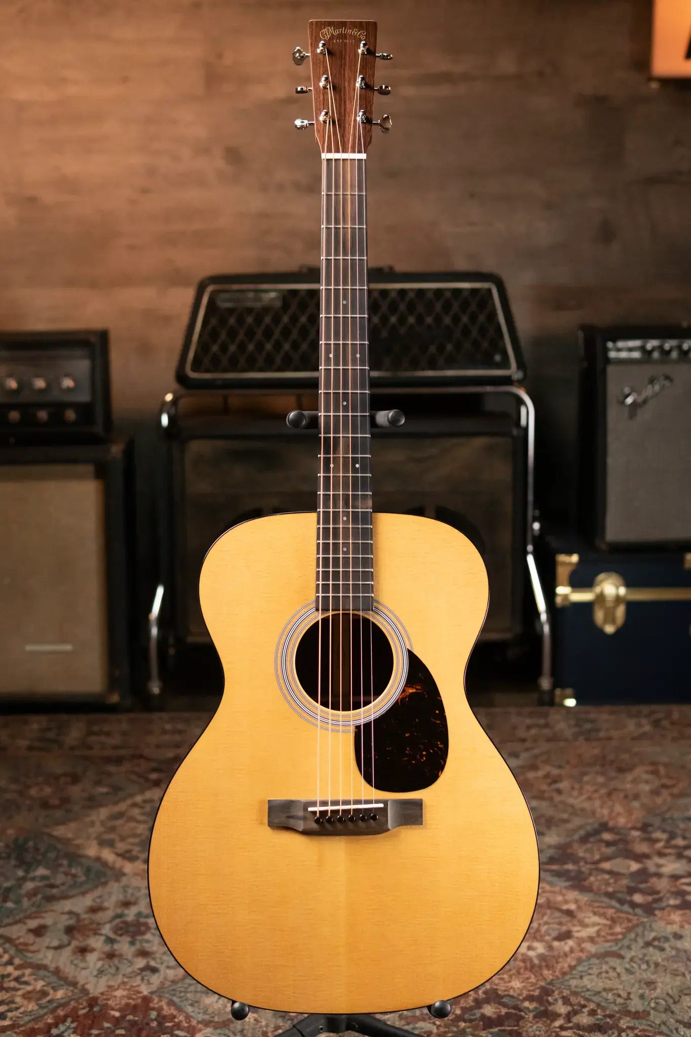 Martin OM-21 Acoustic Guitar with Hardshell Case