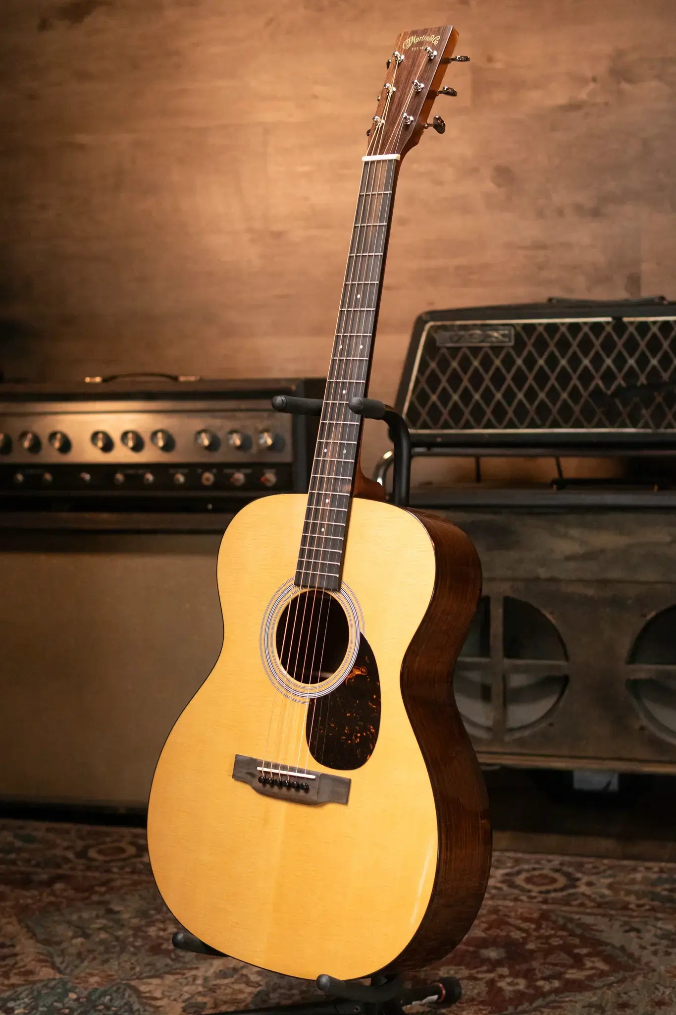 Martin OM-21 Acoustic Guitar with Hardshell Case