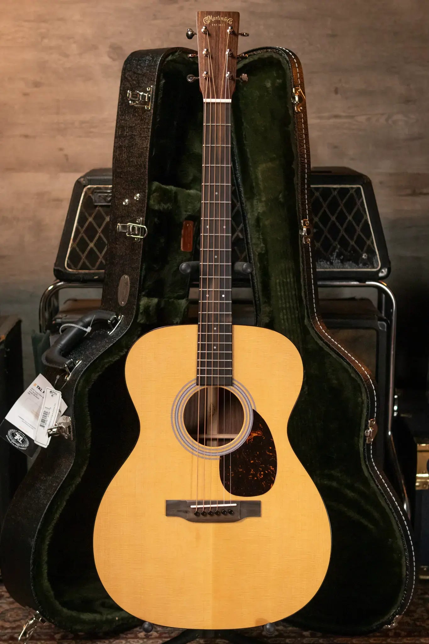 Martin OM-21 Acoustic Guitar with Hardshell Case