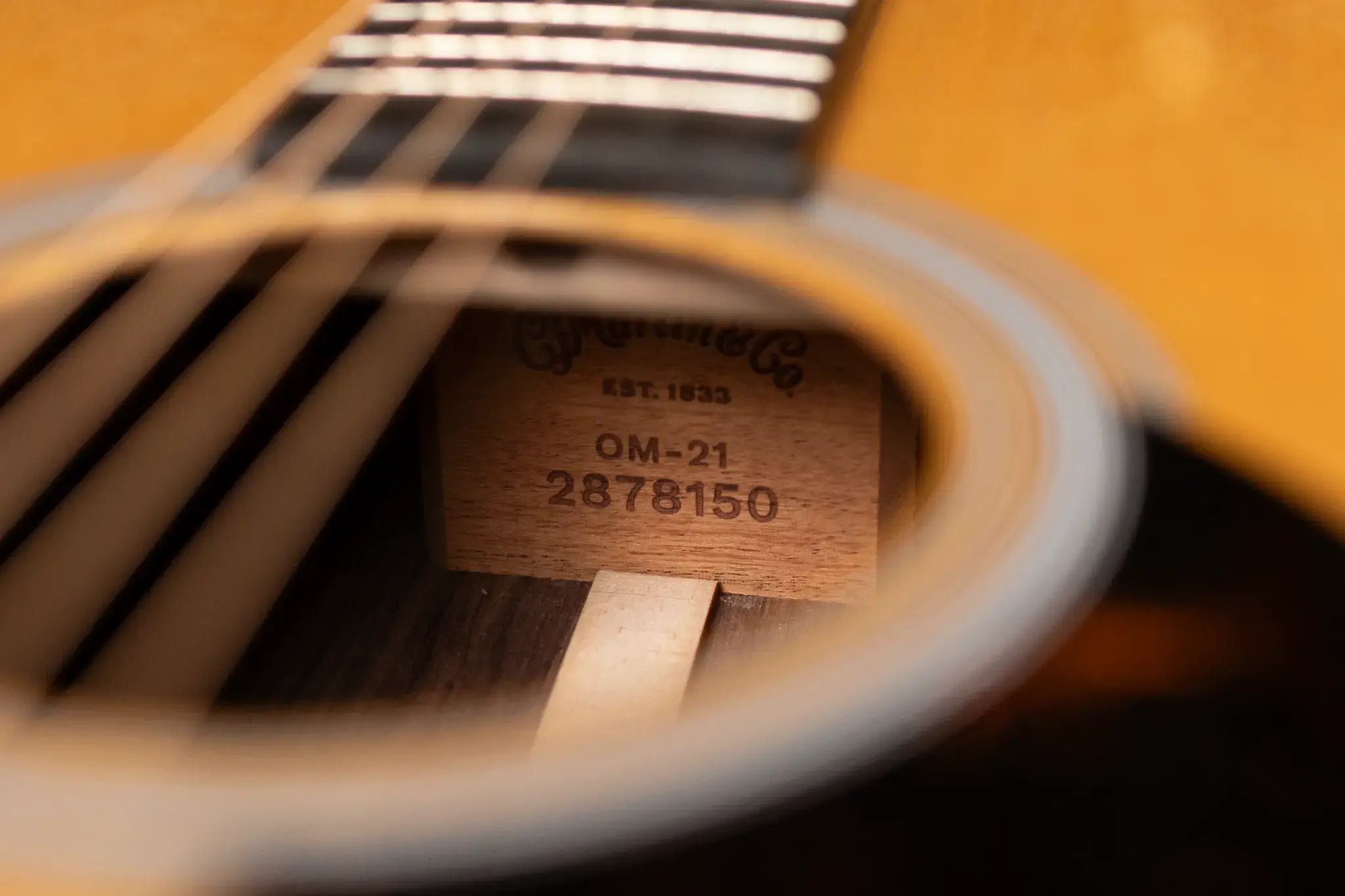 Martin OM-21 Acoustic Guitar with Hardshell Case