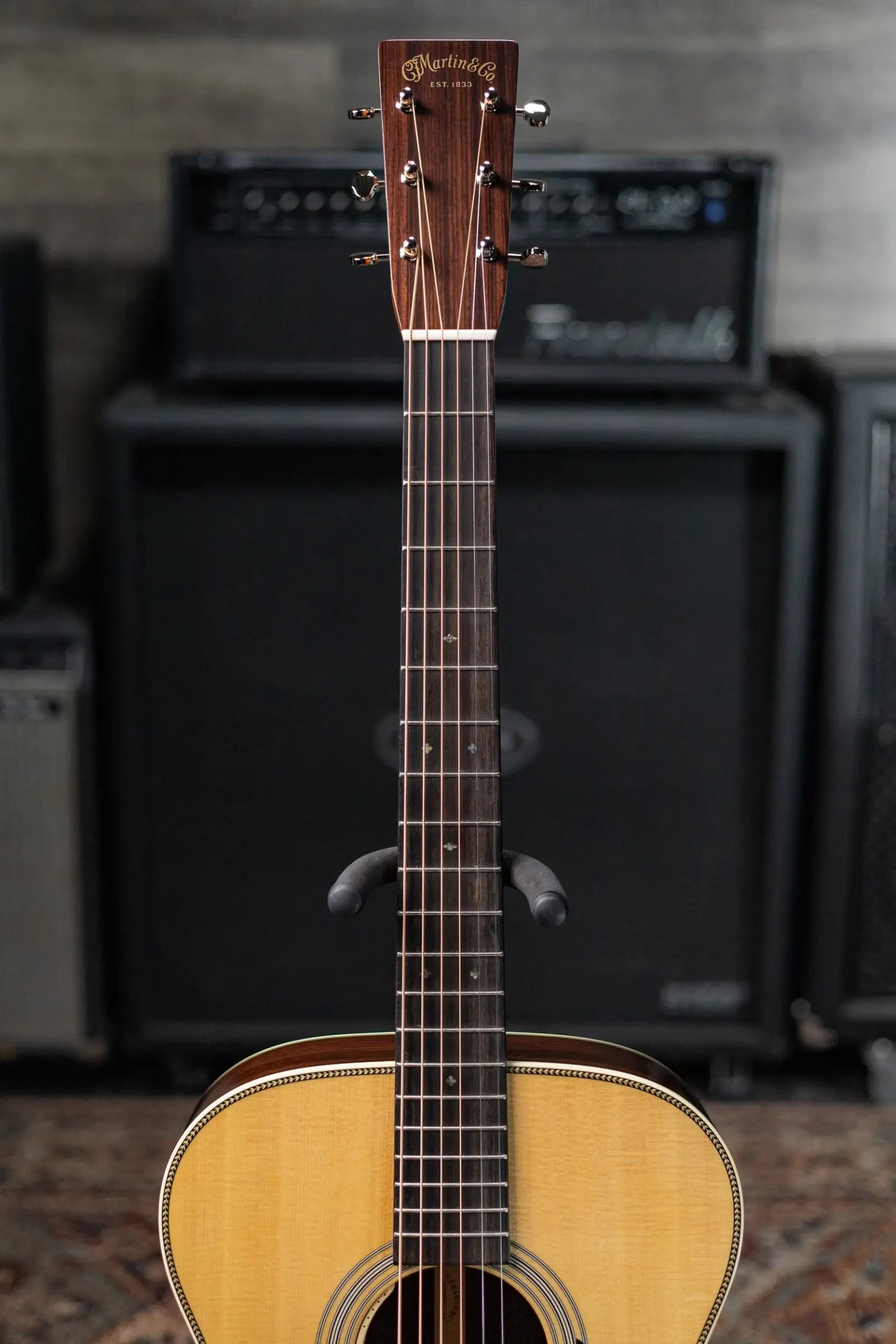 Martin OM-28E Standard Series Acoustic/Electric Guitar with Hardshell Case