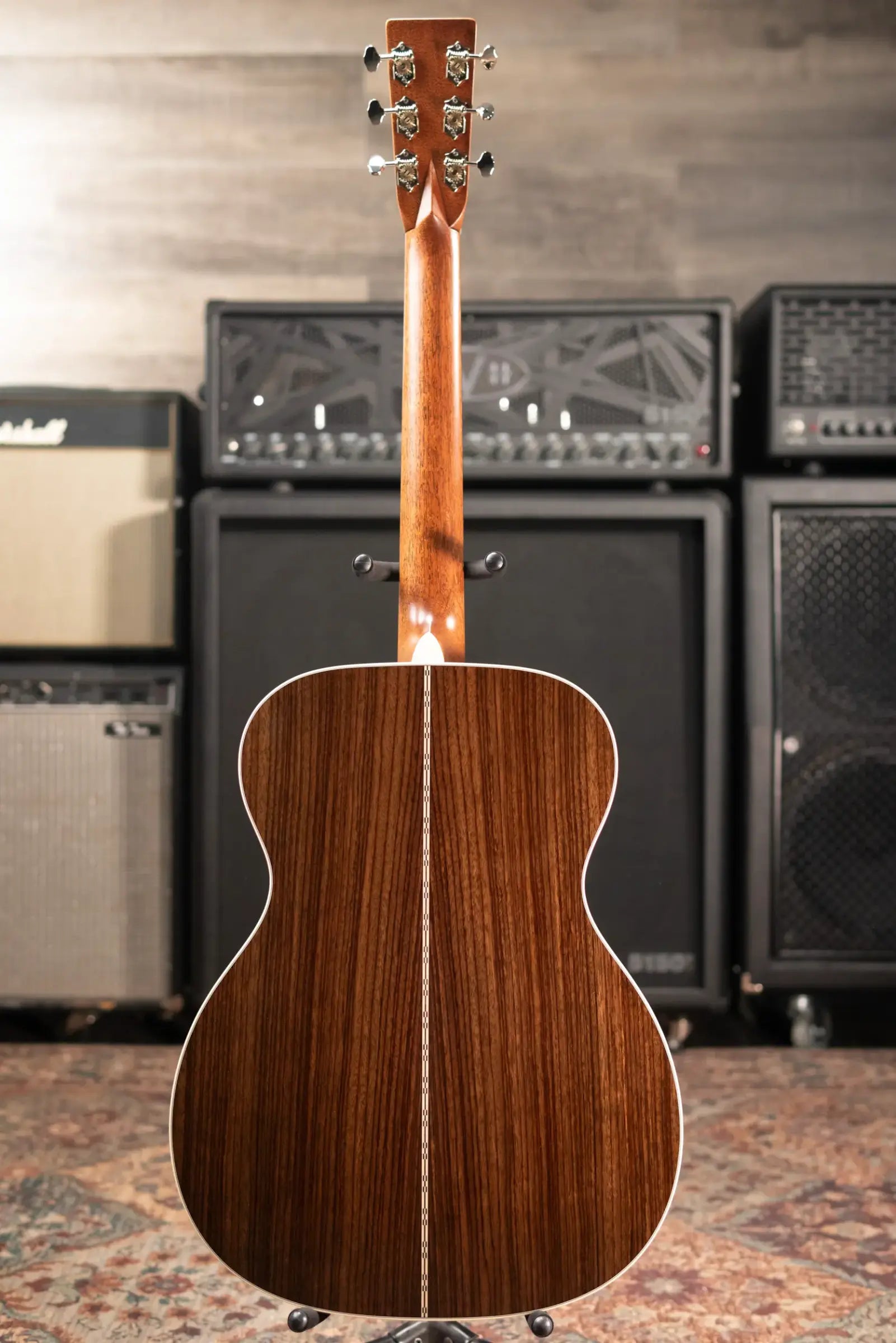 Martin OM-28 1935 Sunburst Left-Handed Acoustic Guitar with Hardshell Case
