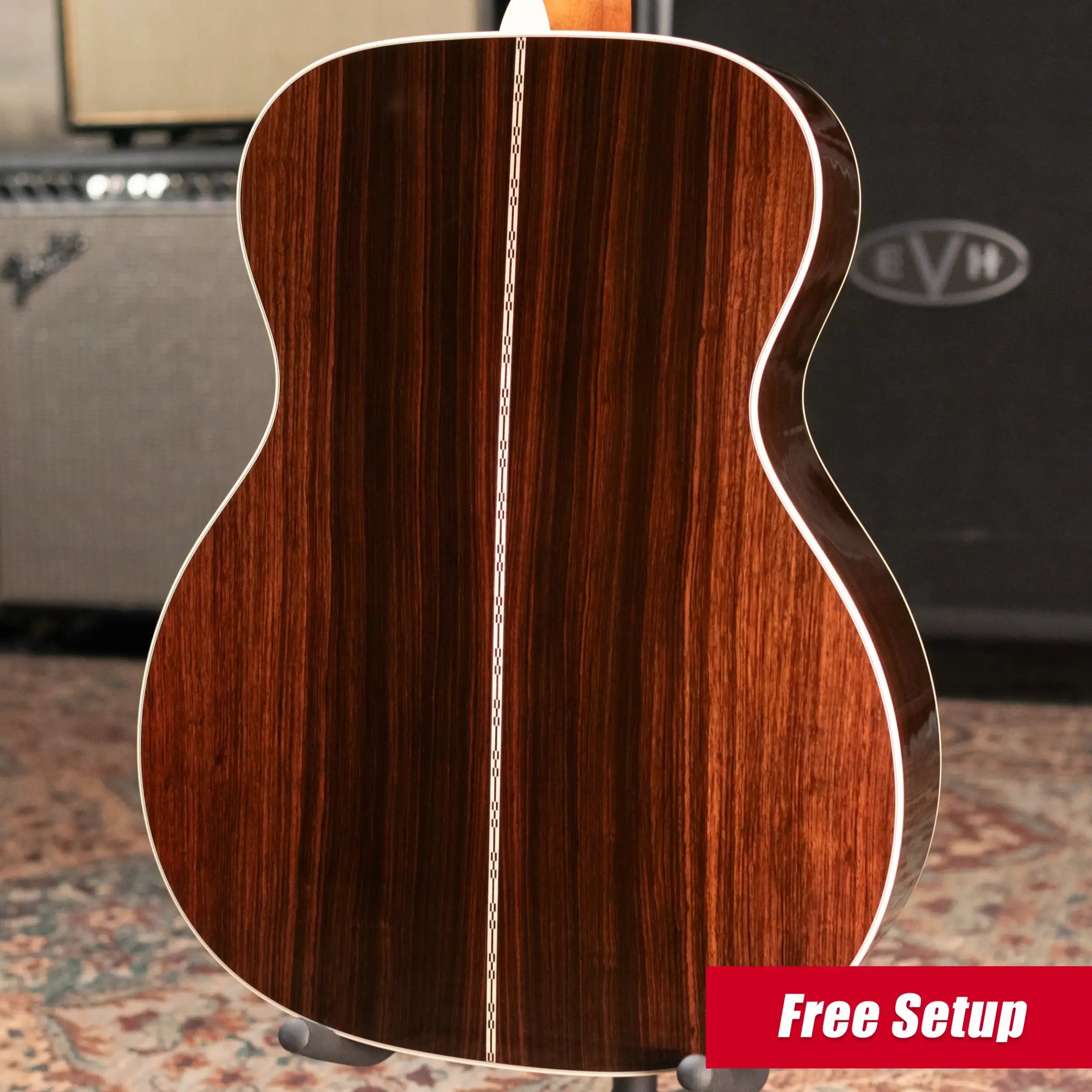 Martin OM-28 Acoustic Guitar - Gloss 1933 Ambertone with Hardshell Case