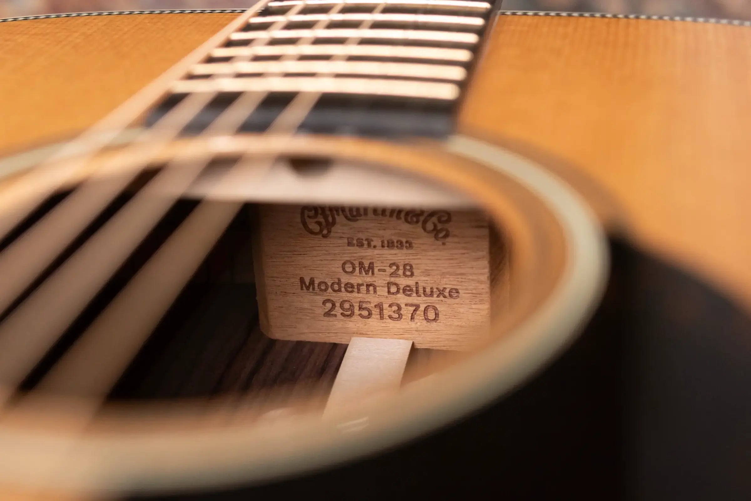 Martin OM-28 Modern Deluxe Acoustic Guitar with Hardshell Case