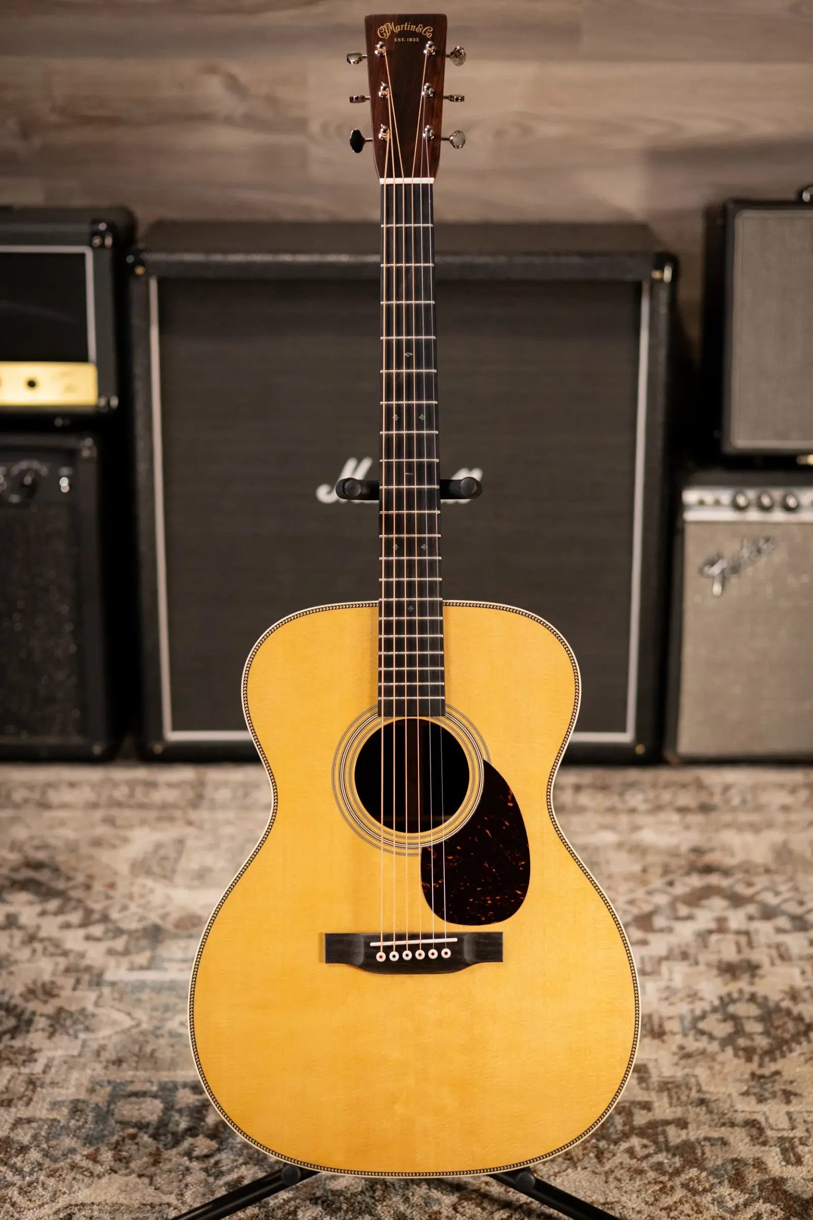 Martin OM-28 Standard Series Acoustic Guitar with Hardshell Case