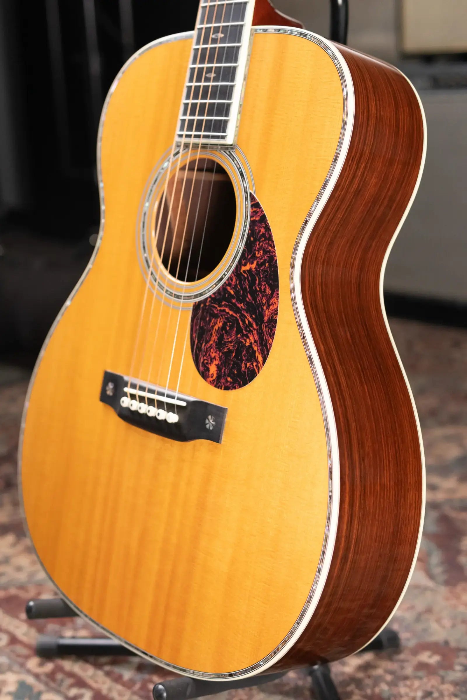 Martin OM-42 Acoustic Guitar with Hardshell Case - Used