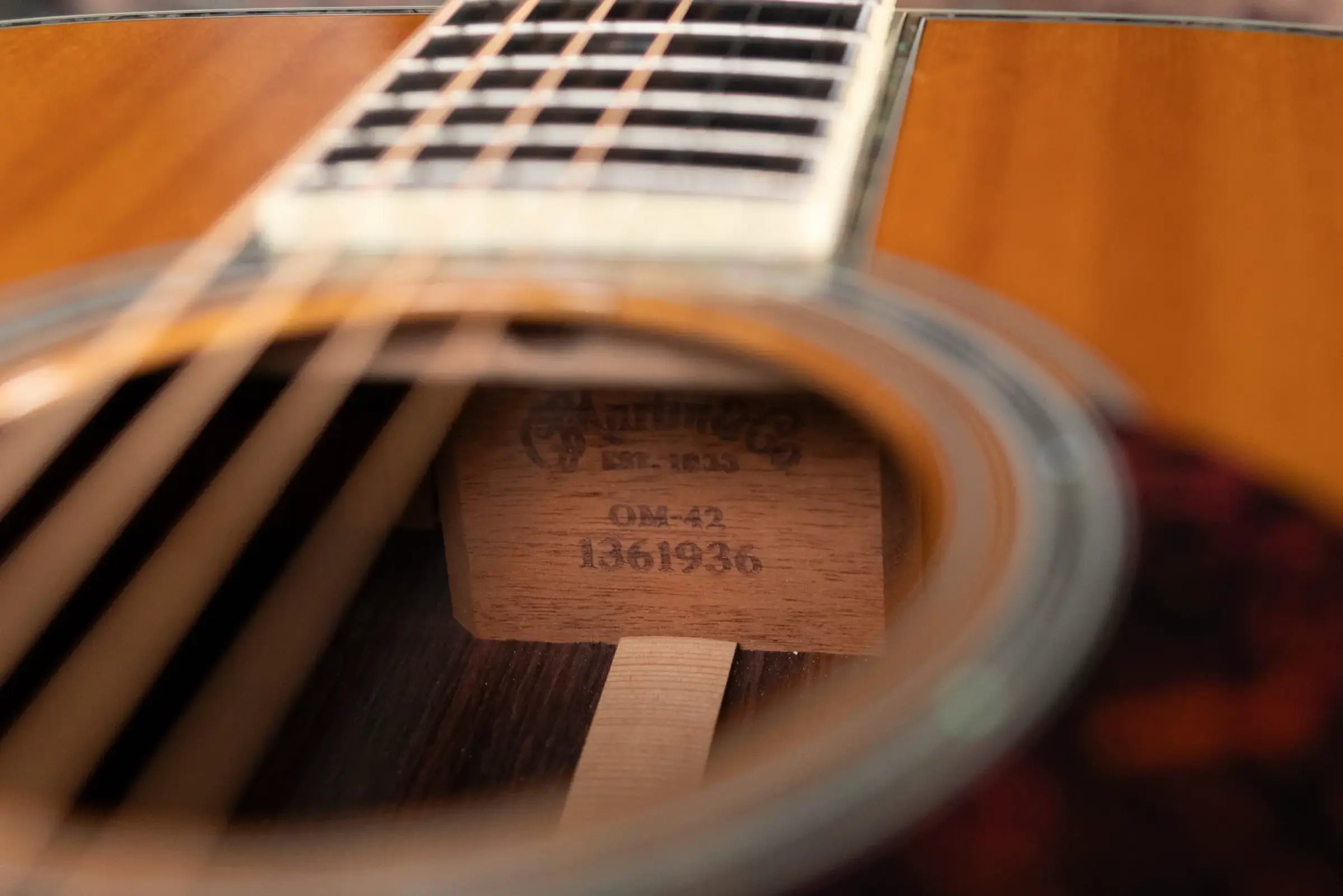 Martin OM-42 Acoustic Guitar with Hardshell Case - Used