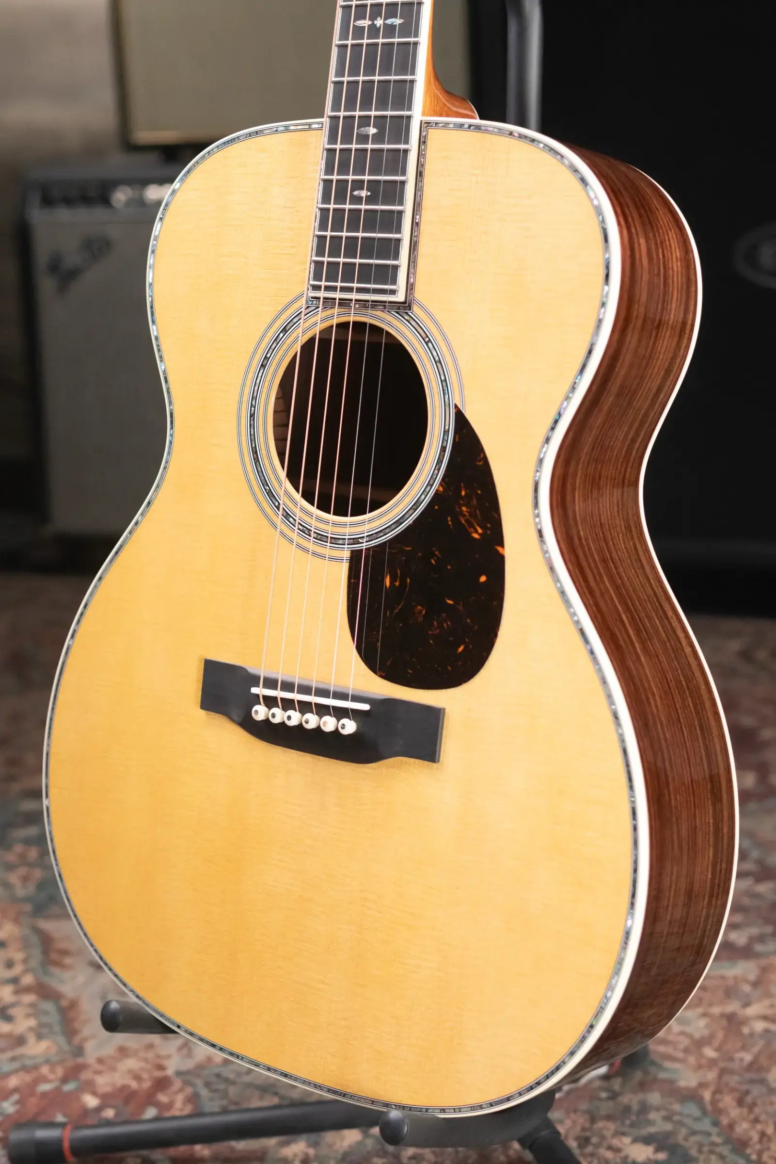 Martin OM-42 Standard Series Acoustic Guitar with Hardshell Case