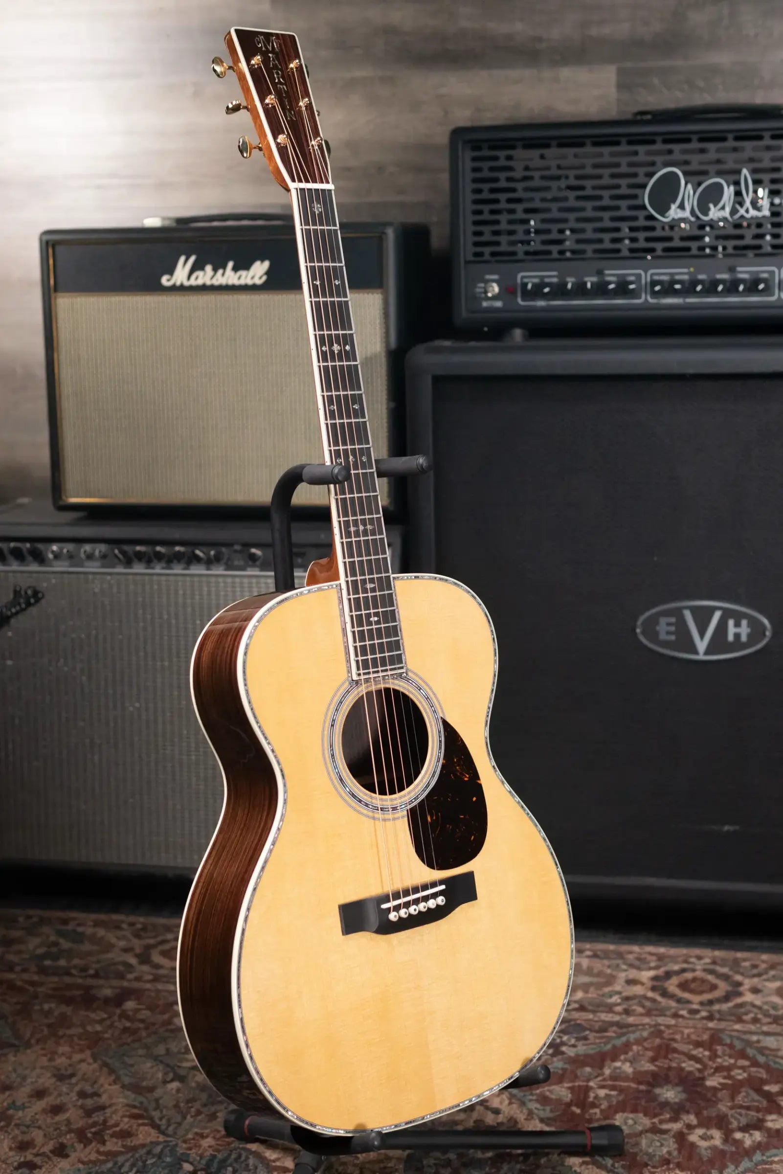 Martin OM-42 Standard Series Acoustic Guitar with Hardshell Case