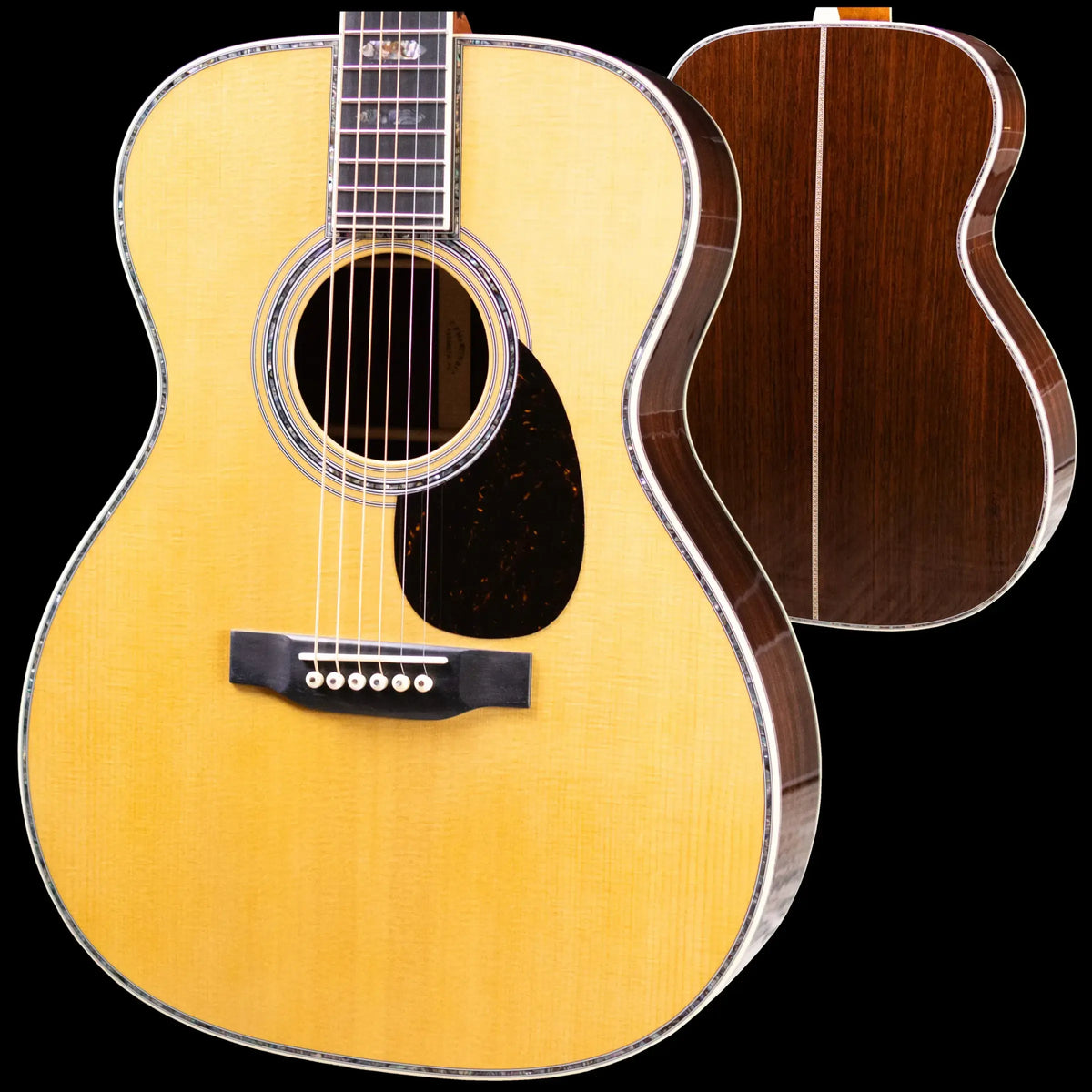 Martin OM-45 Acoustic Guitar with Hardshell Case