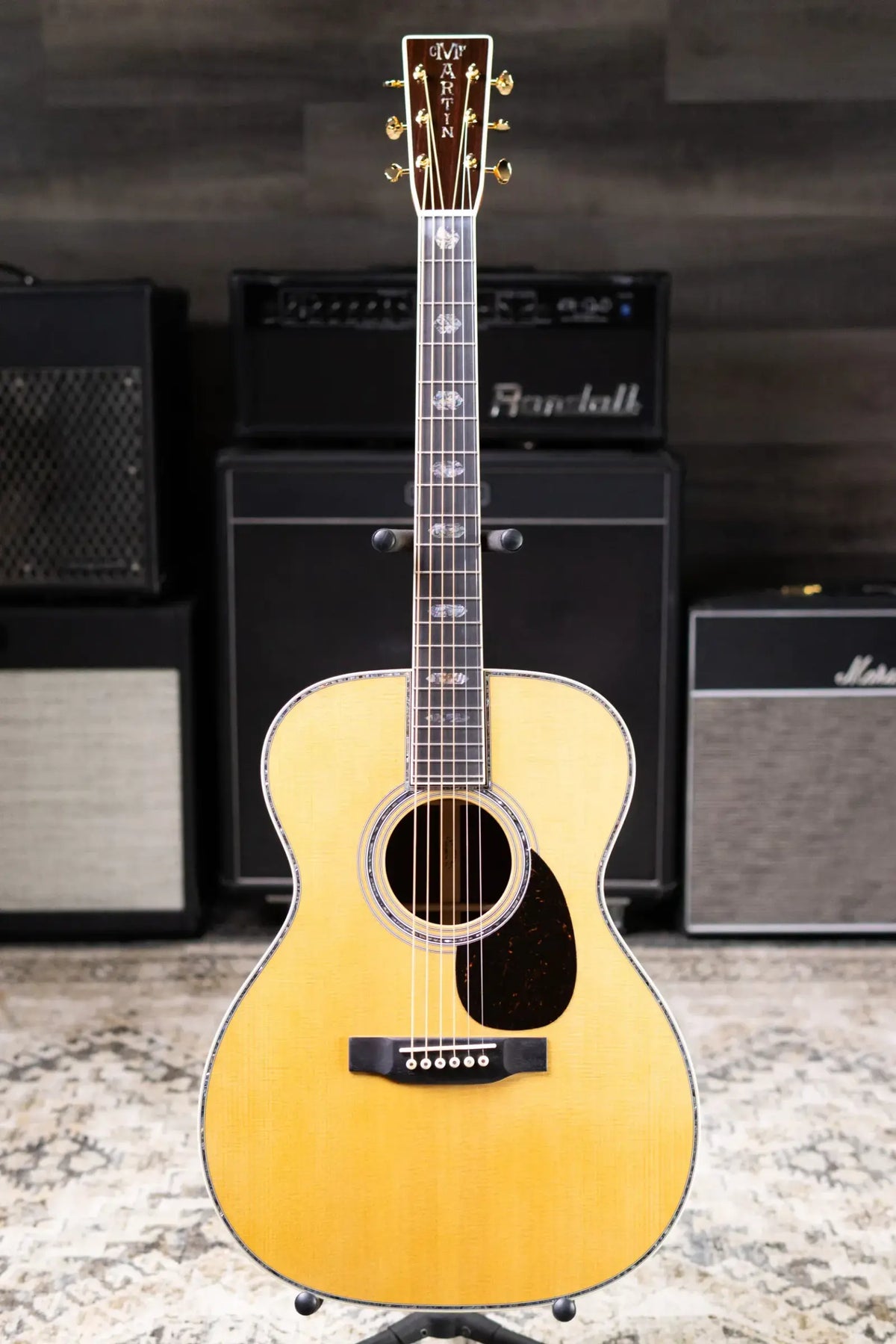 Martin OM-45 Acoustic Guitar with Hardshell Case