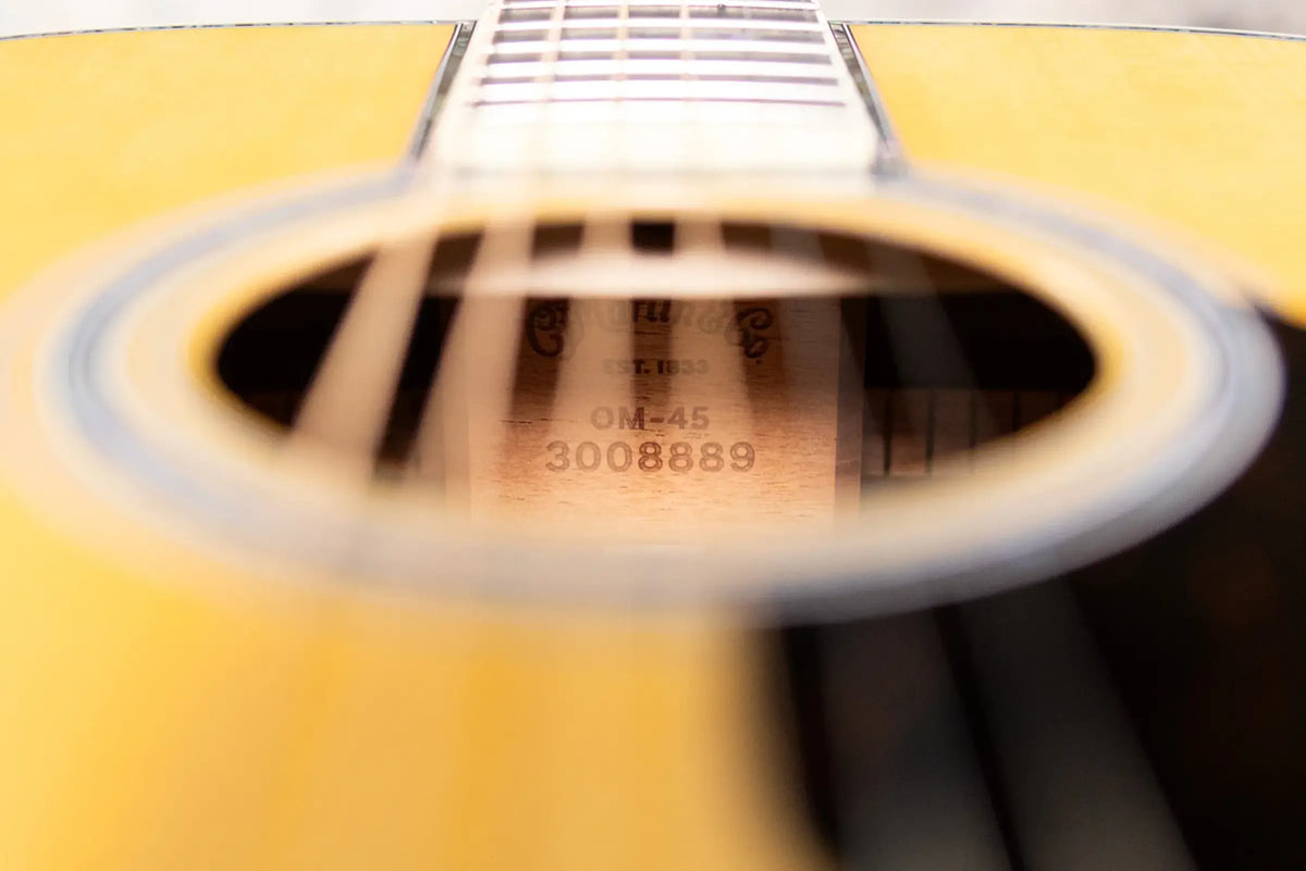 Martin OM-45 Acoustic Guitar with Hardshell Case