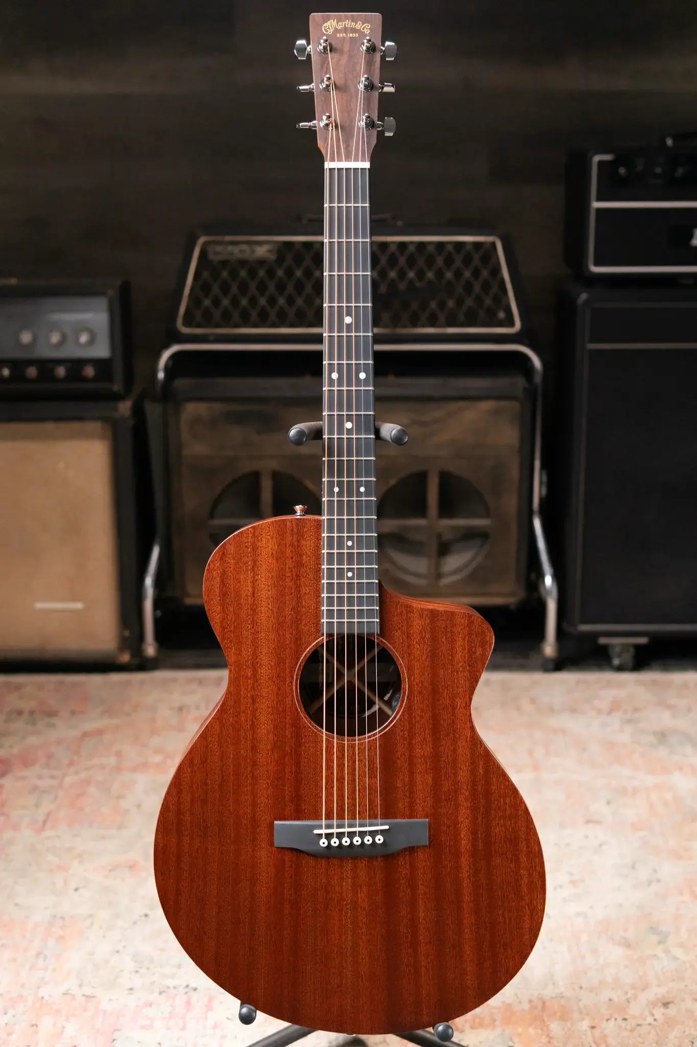 Martin SC-10E-02 Acoustic/Electric Guitar - Sapele with Gig Bag