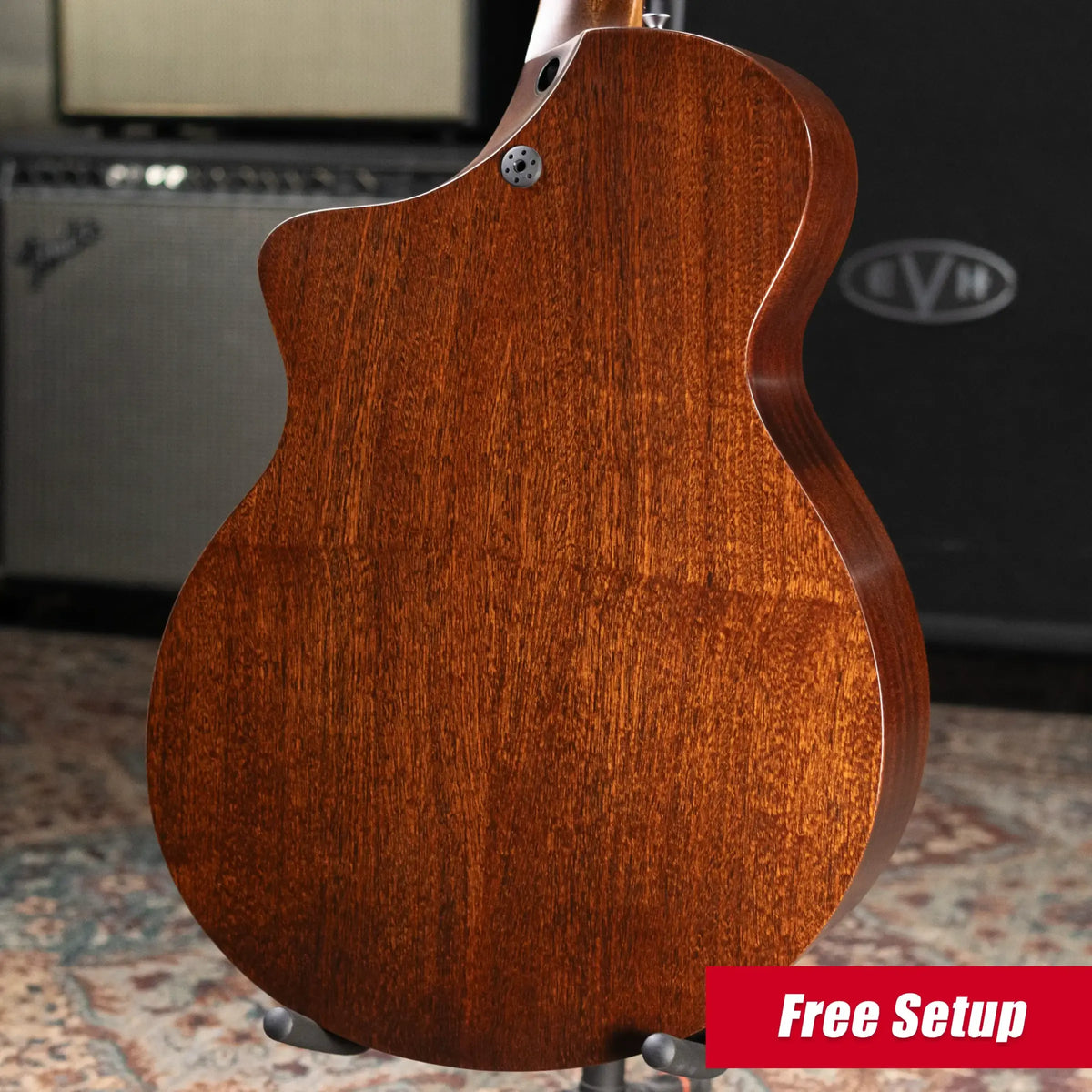 Martin SC-10E Modern Sapele Acoustic/Electric Guitar - Dark Mahogany with Softshell Gig Bag - Demo