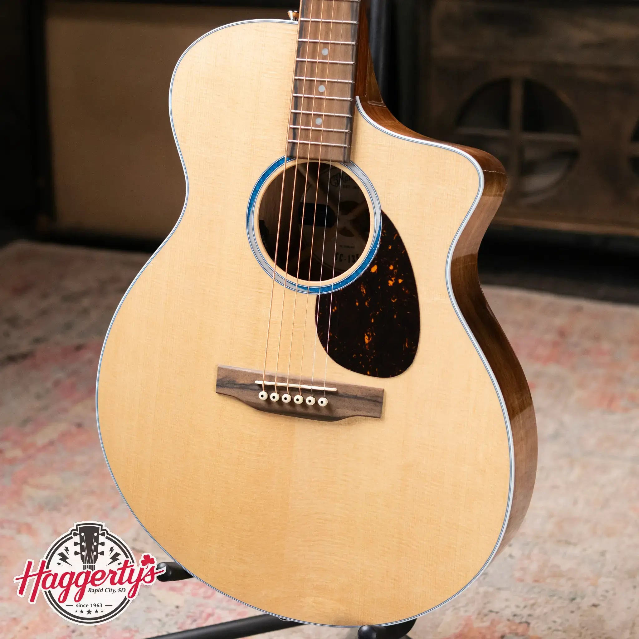 Martin SC-13E-01 Acoustic/Electric Guitar - Koa with Gig Bag