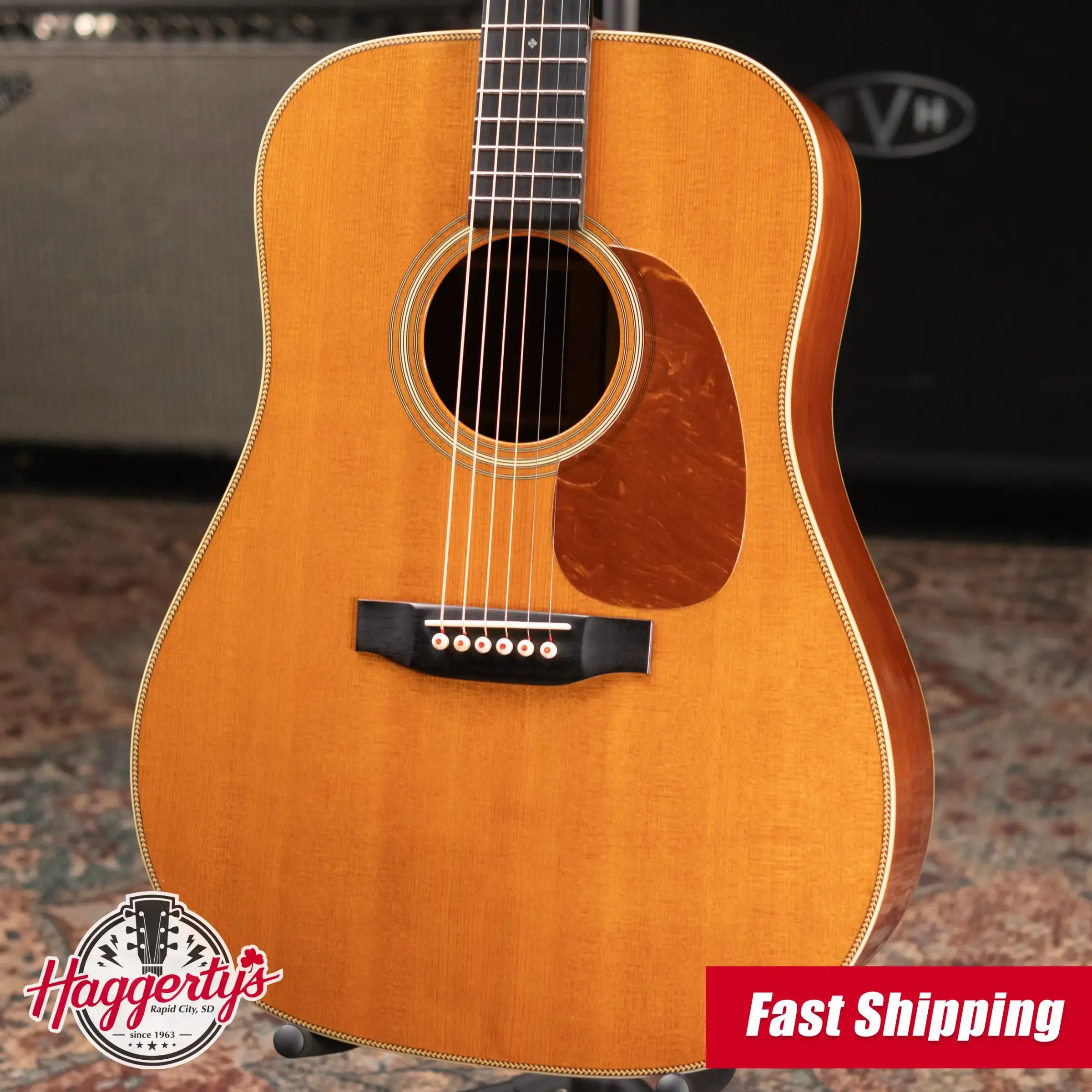 Martin Vintage Series 1983 D-28 150th Anniversary Brazilian Rosewood, Natural with Hardshell Case - Used