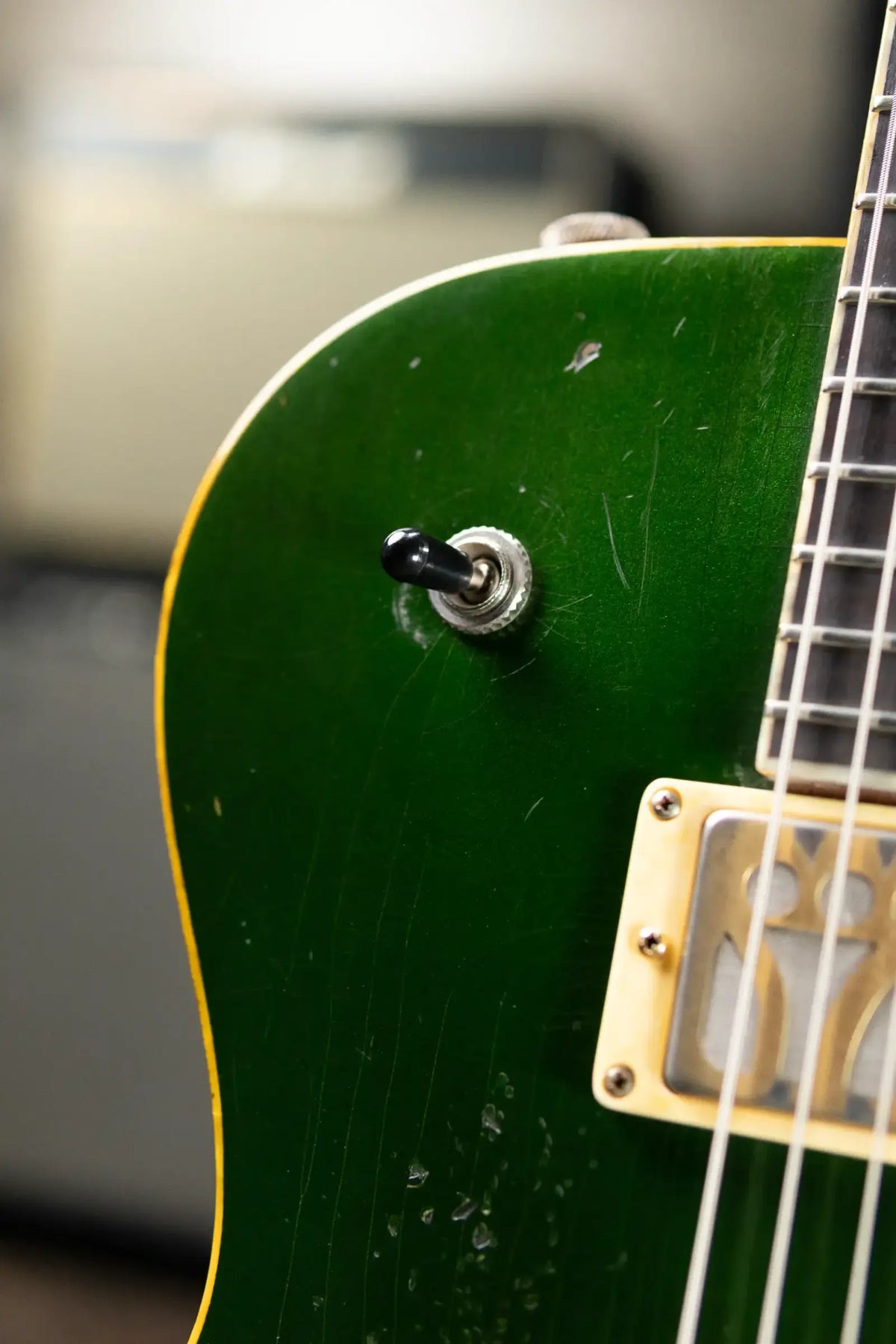 Maybach Convair Masterbuilt Electric Guitar - Aged British Racing Green with Hardshell Case