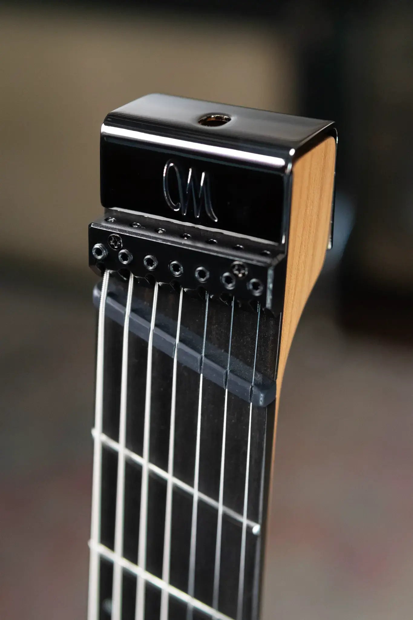 Mayones Hydra Elite VF 7 Electric Guitar - Infinite Blue 4A Curly Poplar