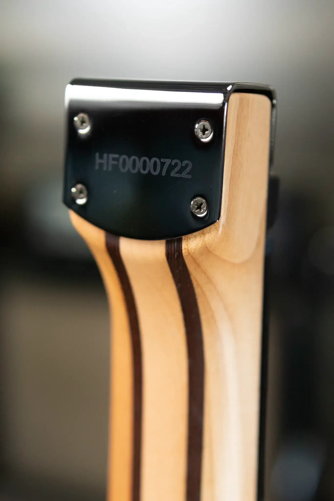 Mayones Hydra Elite VF 7 Electric Guitar - Infinite Blue 4A Curly Poplar