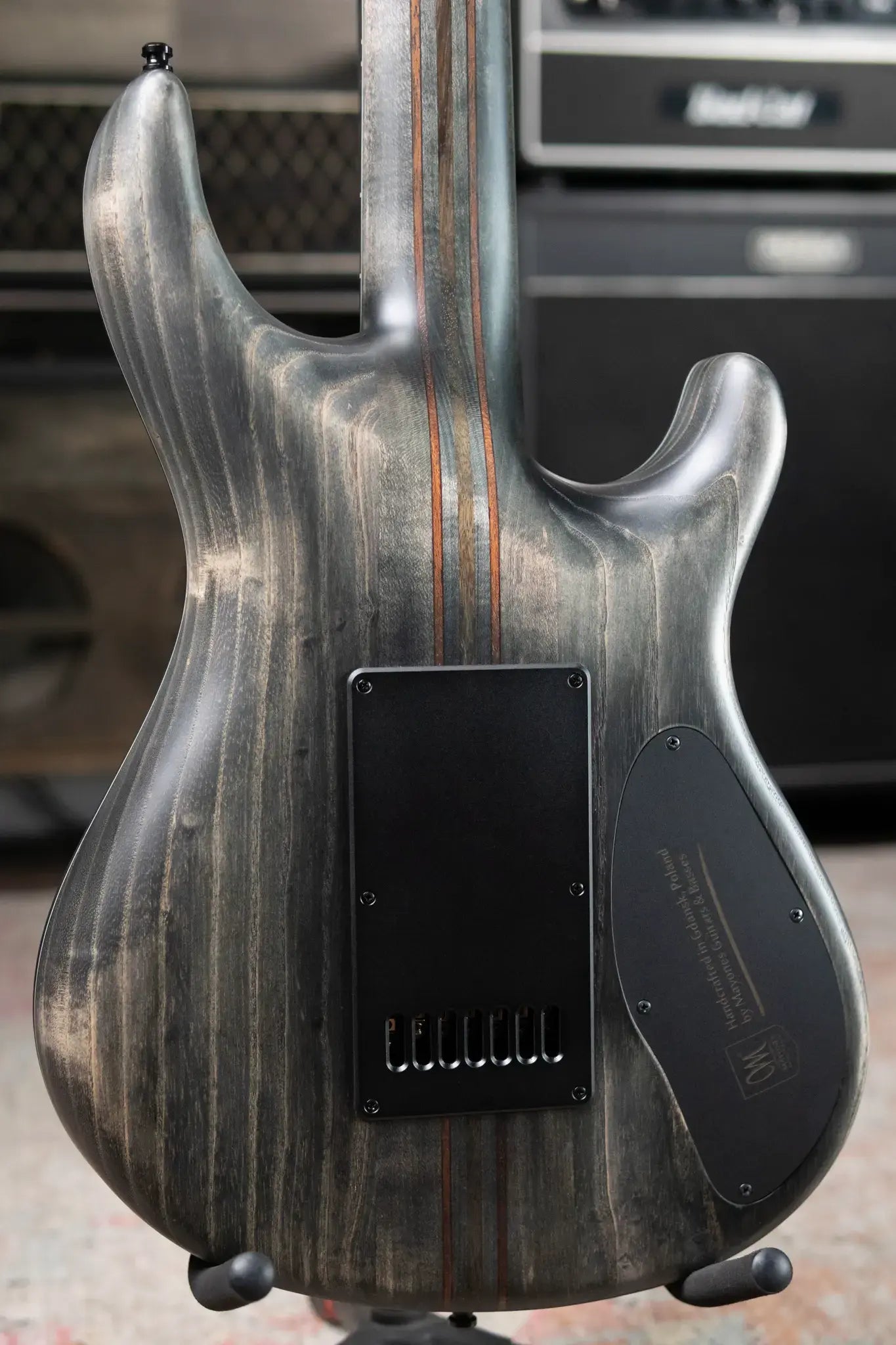 Mayones Regius 4Ever 7 Left Handed Electric Guitar - Antique Black