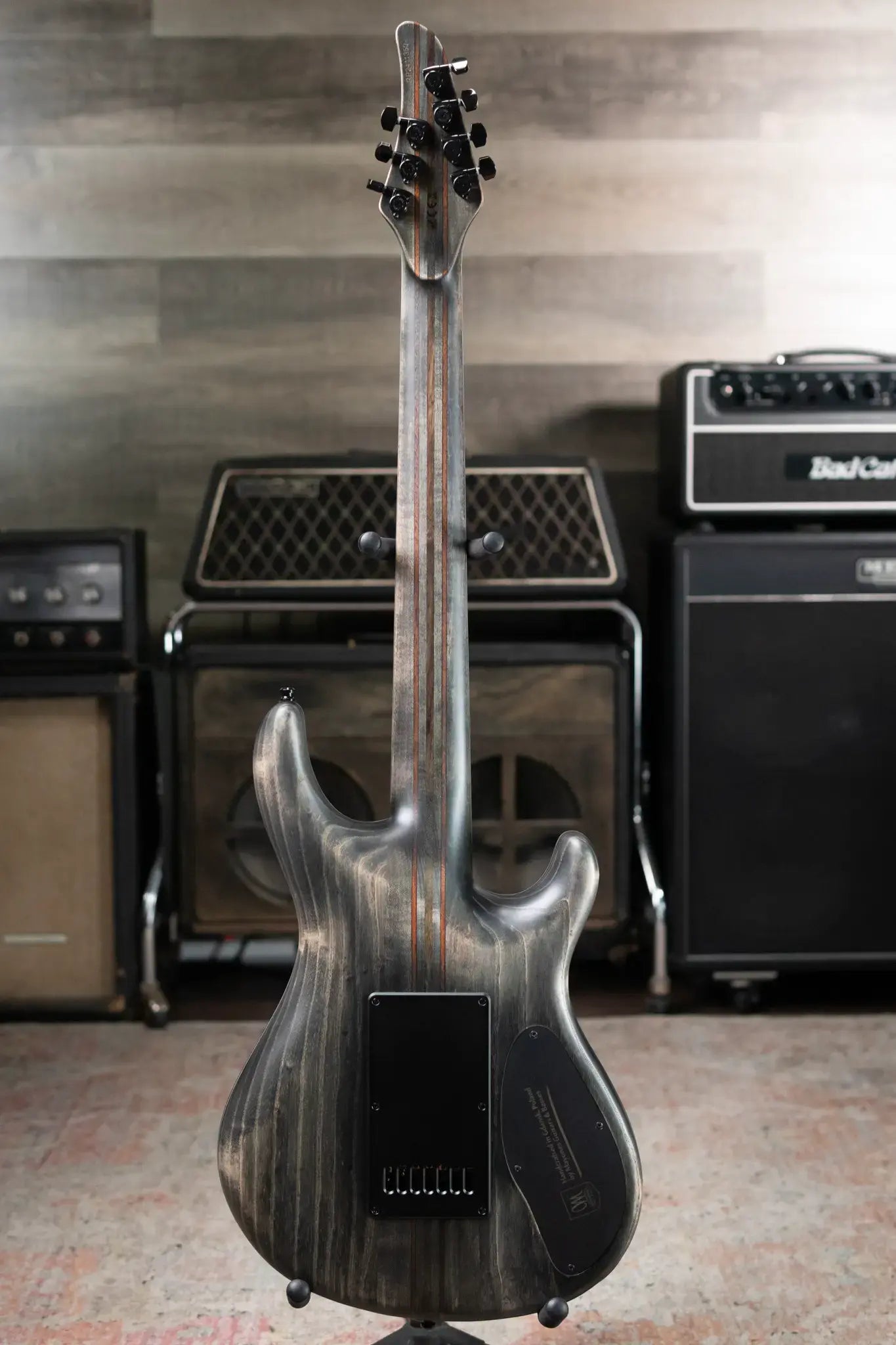 Mayones Regius 4Ever 7 Left Handed Electric Guitar - Antique Black