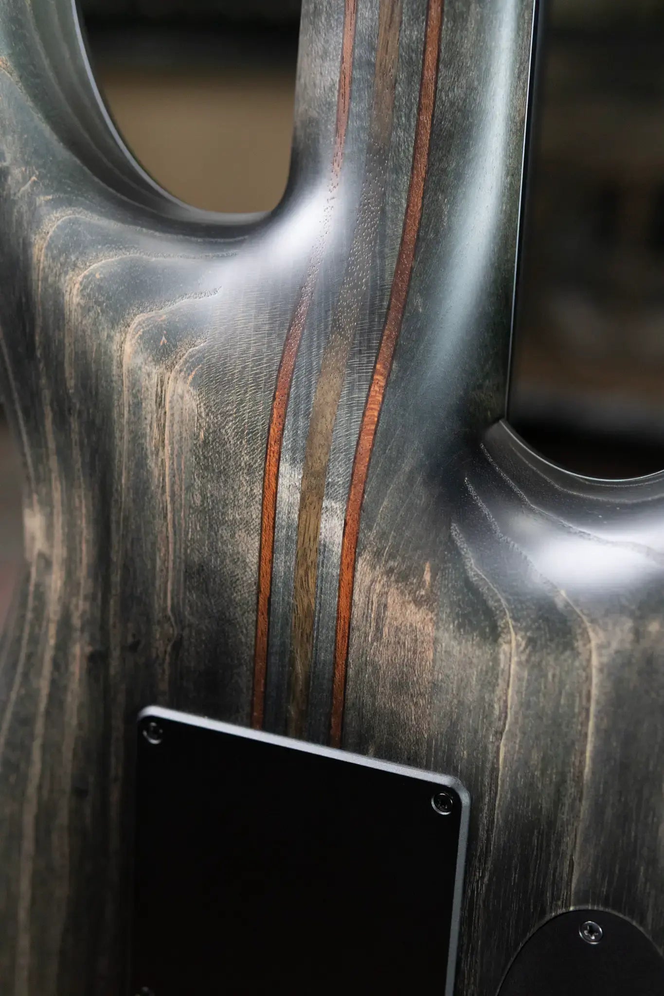 Mayones Regius 4Ever 7 Left Handed Electric Guitar - Antique Black