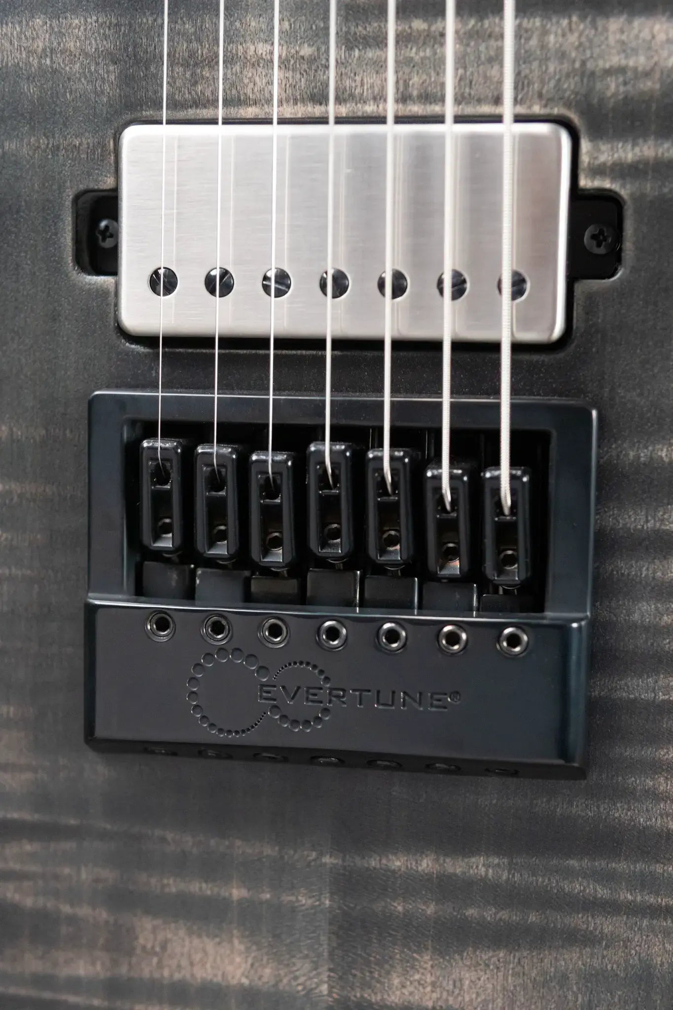 Mayones Regius 4Ever 7 Left Handed Electric Guitar - Antique Black