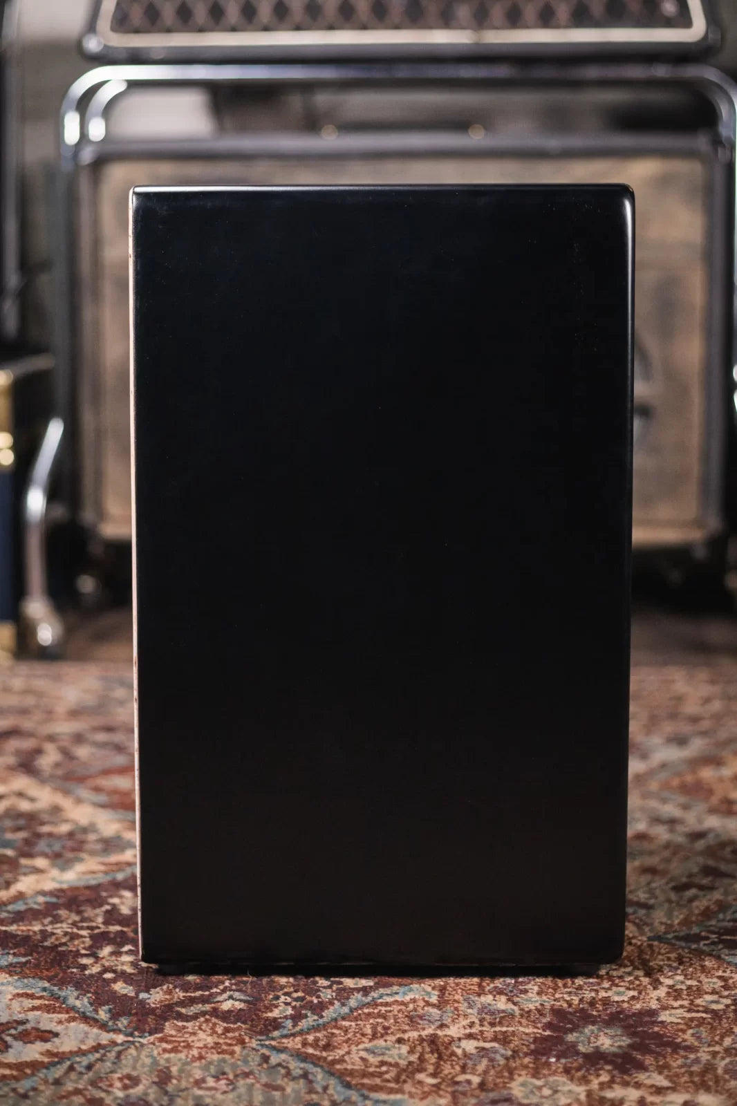 Meinl Backbeat Bass Cajon Crimson Stripe haggertys 5
