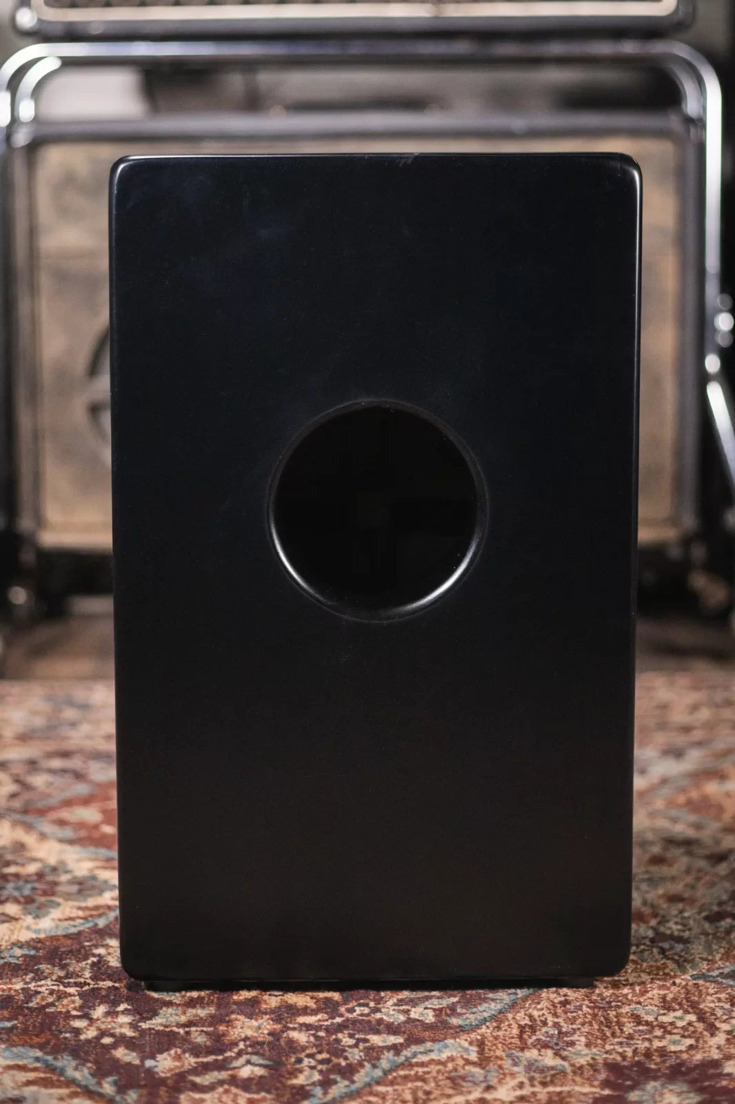 Meinl Backbeat Bass Cajon Crimson Stripe haggertys 6