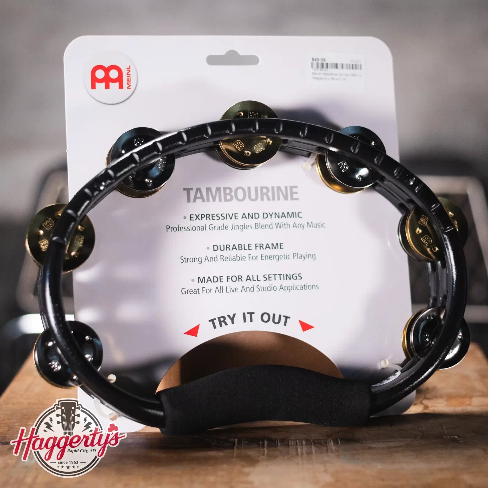 Meinl Headliner Series ABS Tambourines Black