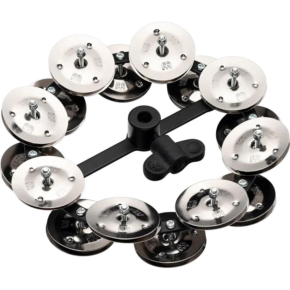 Meinl Percussion 5" Headliner® Series Hihat Tambourine, Dual row, Stainless steel jingles