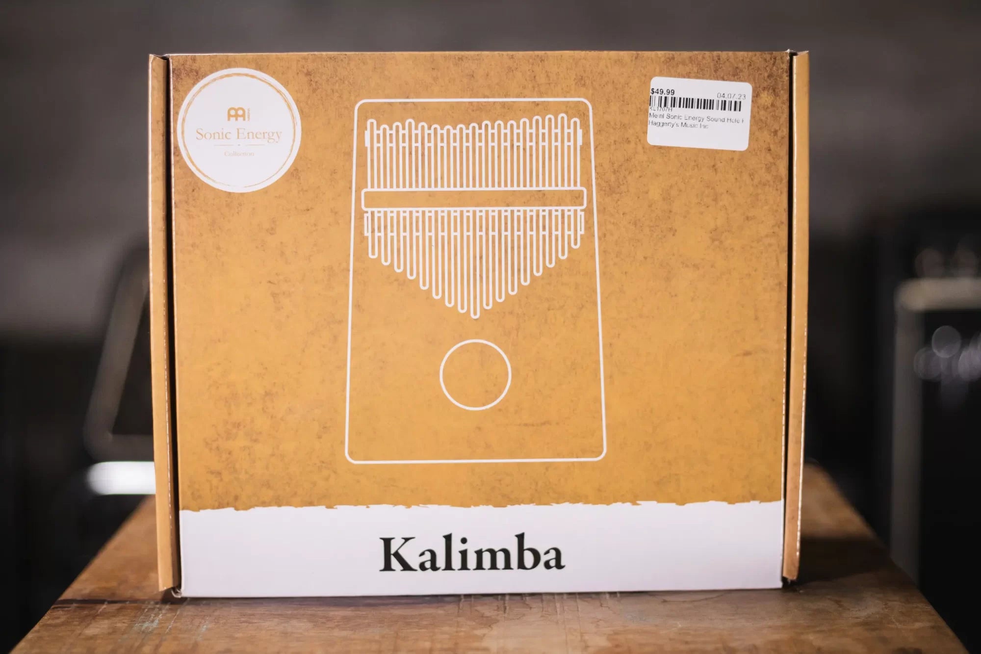 Meinl Sonic Energy Sound Hole Kalimba C Major, 17-Notes, Acacia