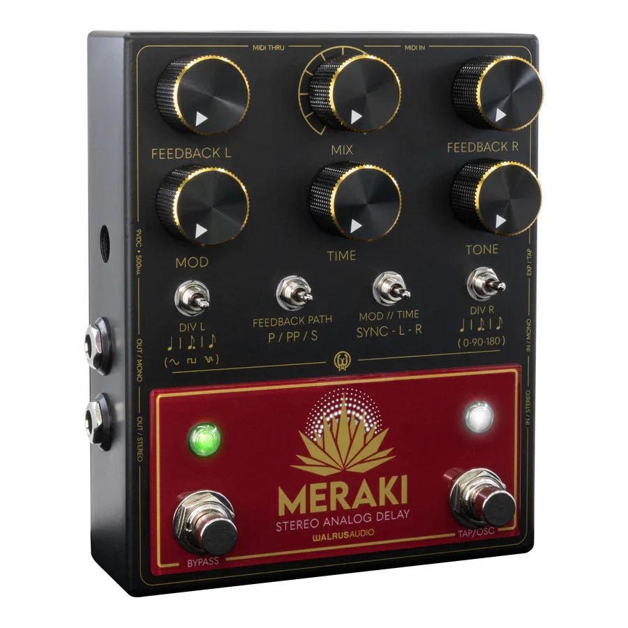 Walrus Audio Meraki Stereo Analog Dual Delay