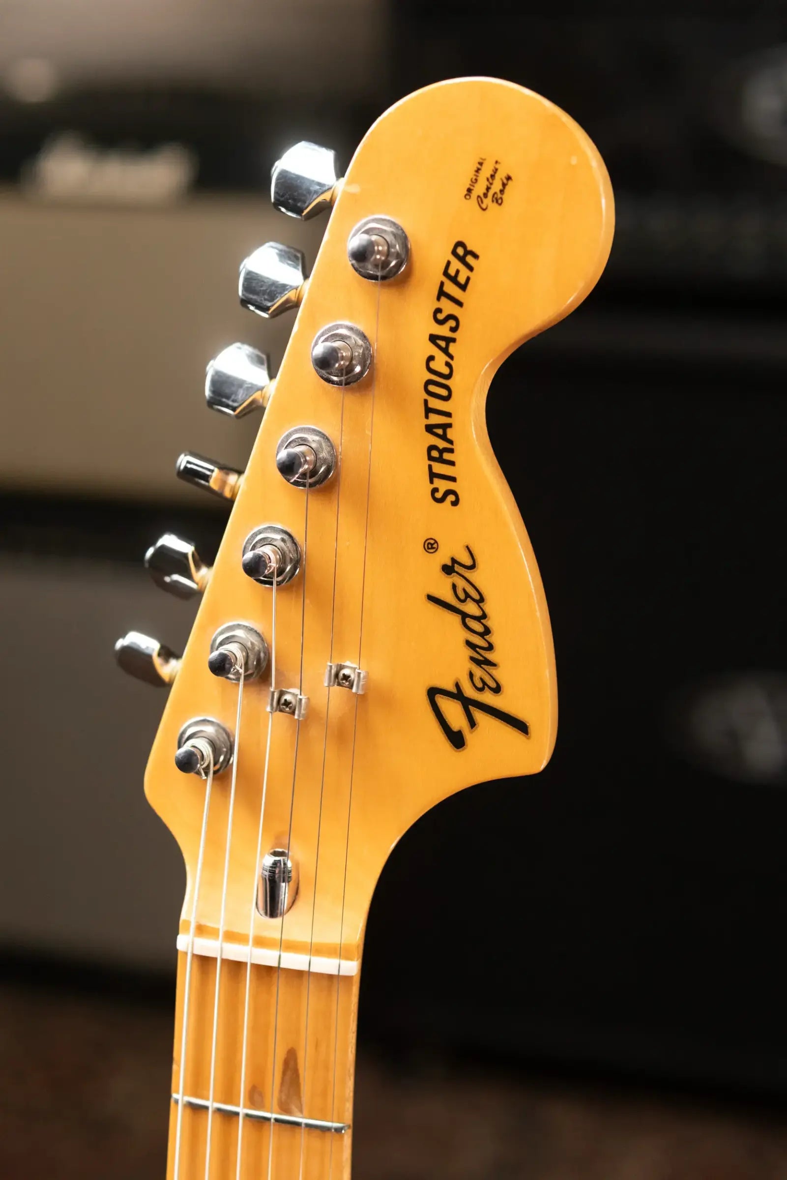 Mid-1980's Fender Stratocaster ST-72 Electric Guitar - Blue Flower with Hardshell Case