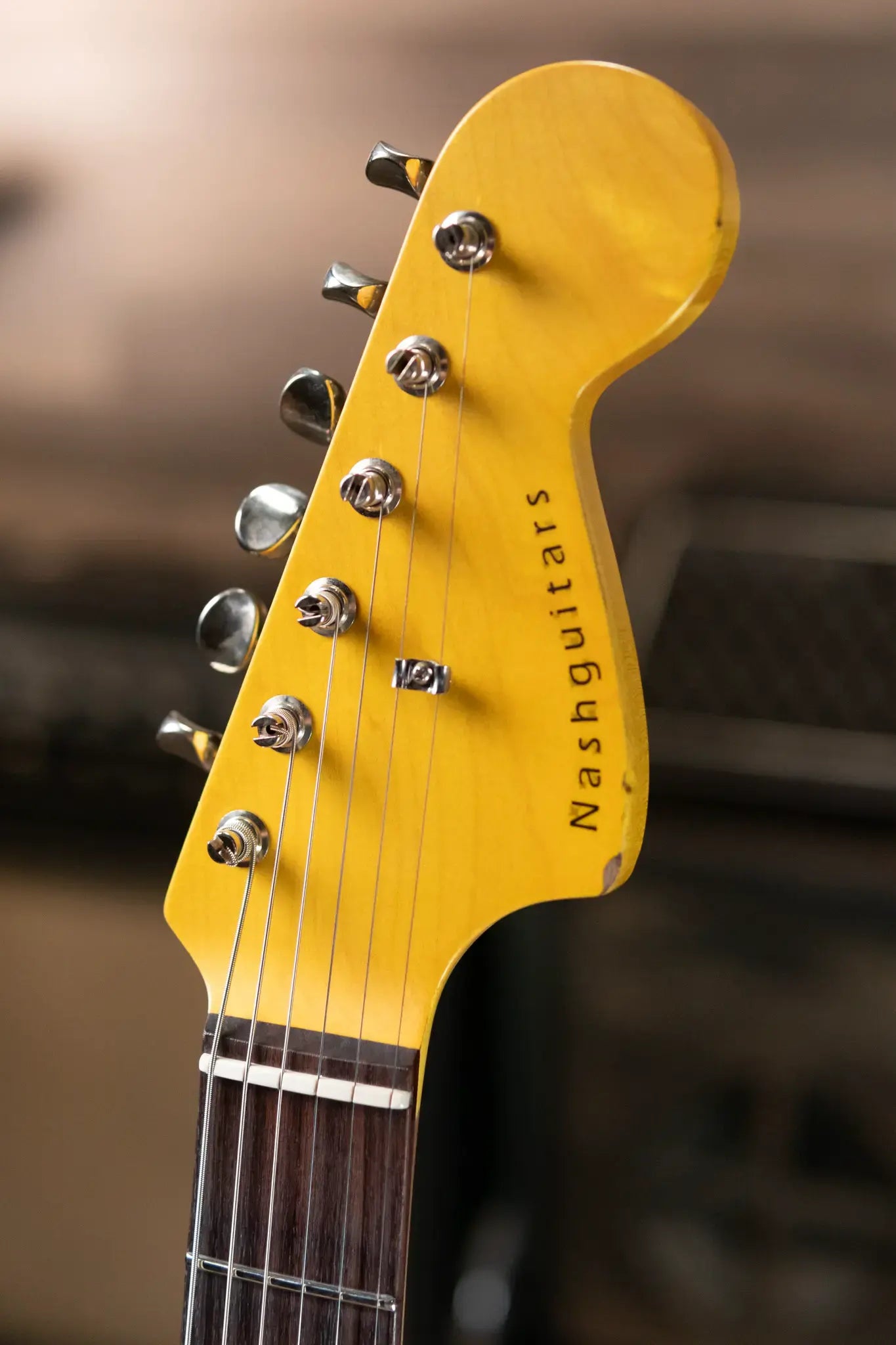 Nash JM-63 Electric Guitar - Candy Tangerine with Hardshell Case