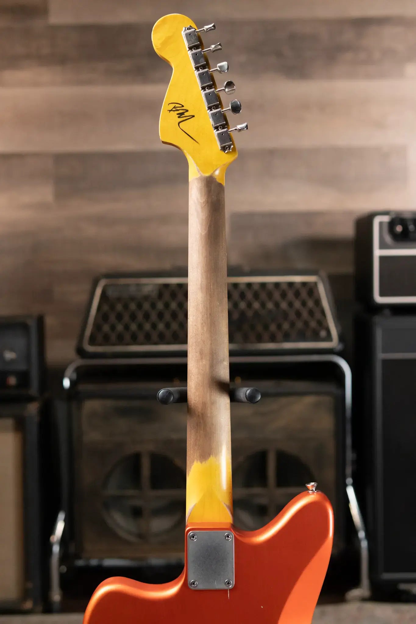 Nash JM-63 Electric Guitar - Candy Tangerine with Hardshell Case