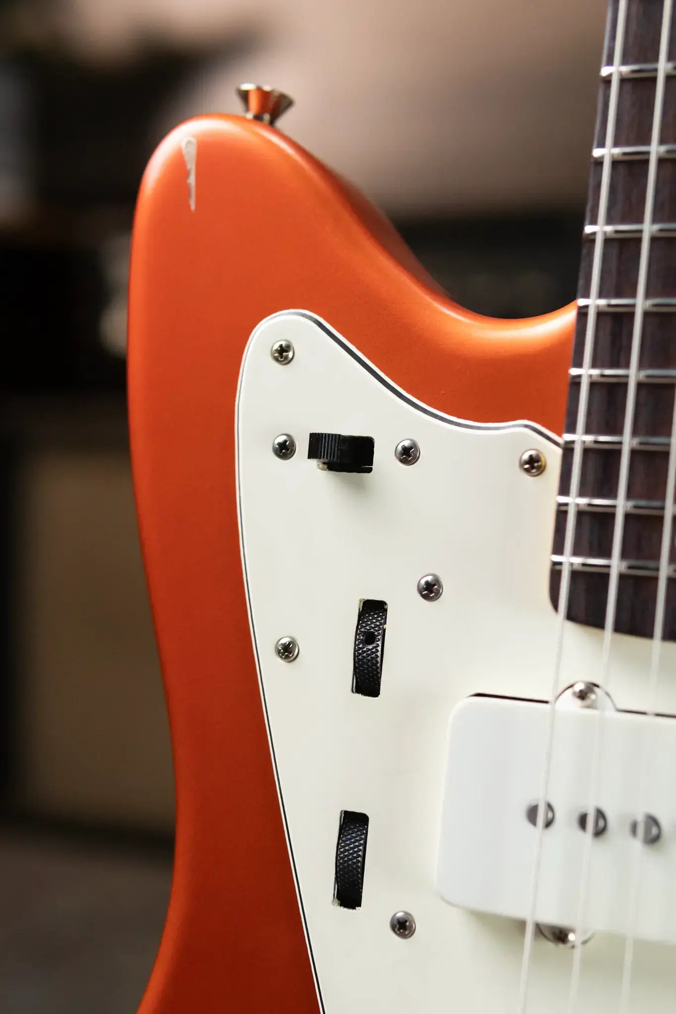 Nash JM-63 Electric Guitar - Candy Tangerine with Hardshell Case