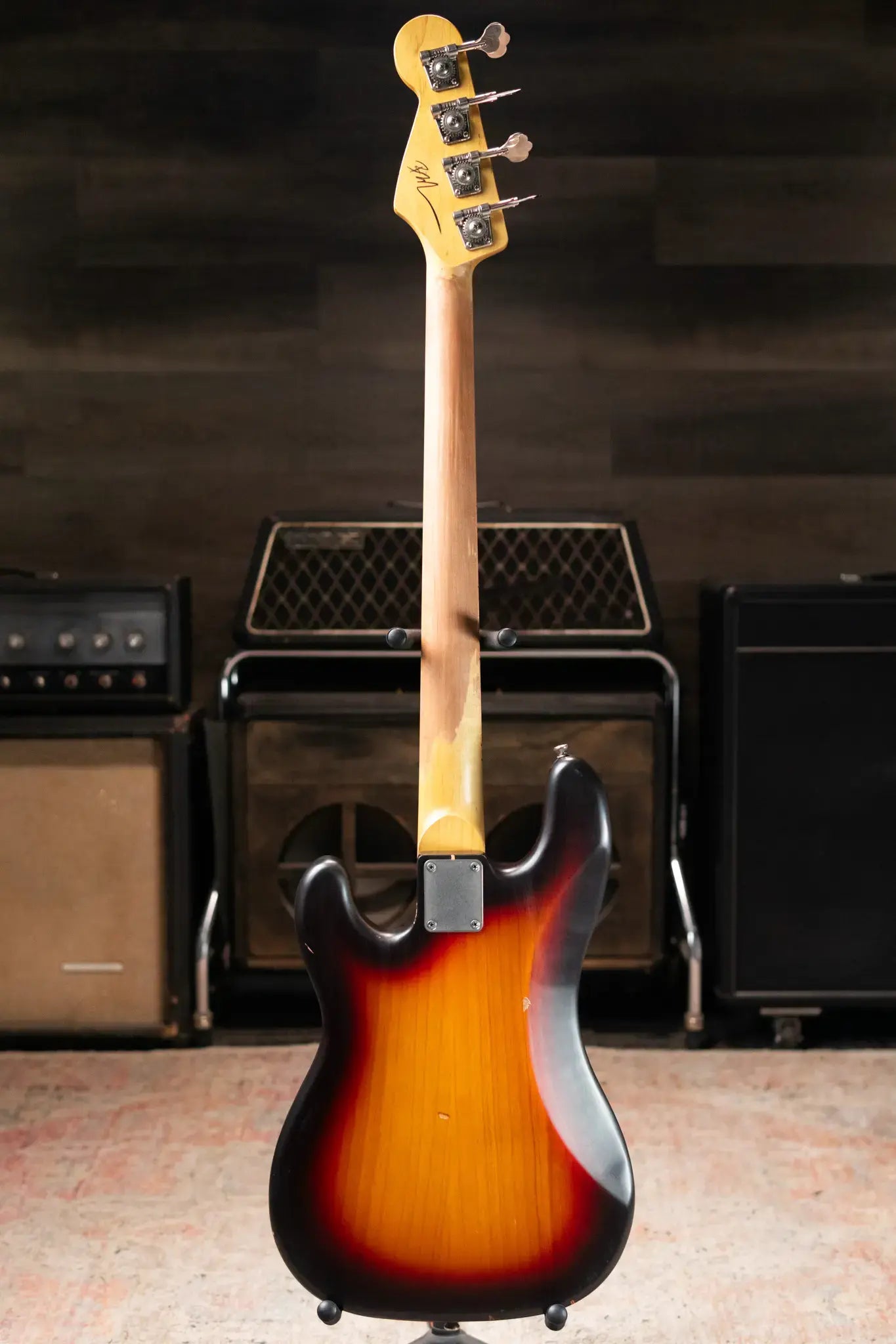 Nash PB-57 Electric Bass - 3-Tone Burst with Hardshell Case