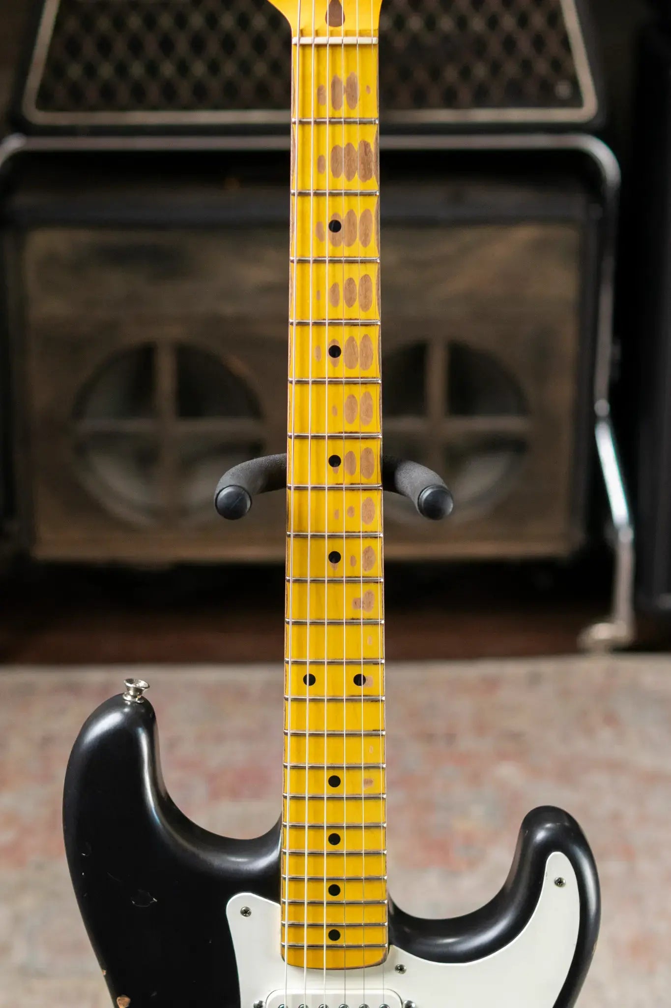 Nash S-57 Electric Guitar - Black with Hardshell Case