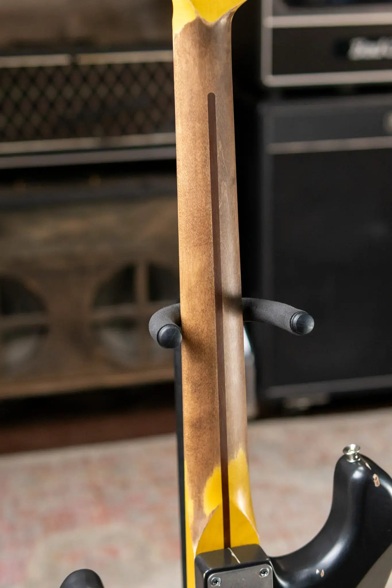 Nash S-57 Electric Guitar - Black with Hardshell Case