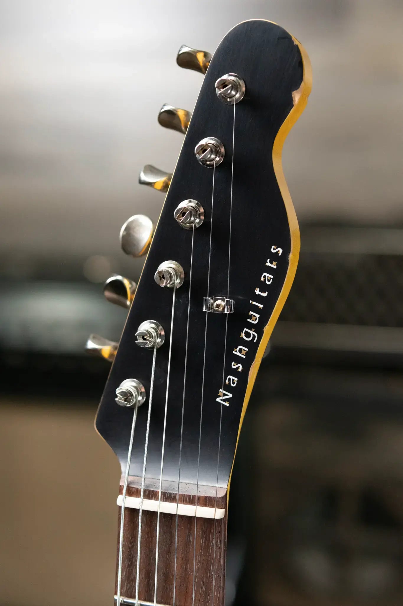 Nash TC-72 Electric Guitar - Black with Hardshell Case