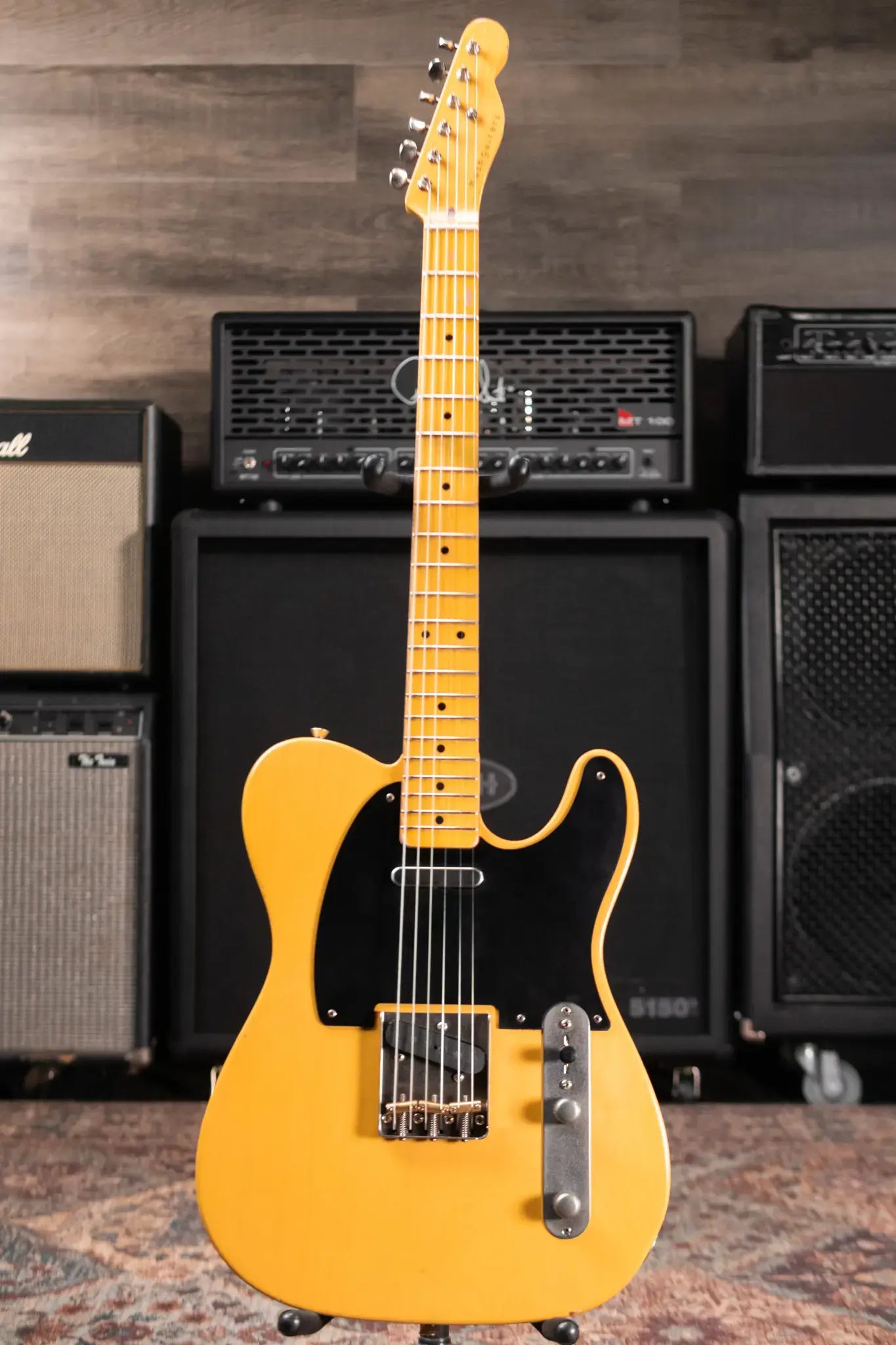 Nash T-52 Ash Body Light Aged Electric Guitar - Butterscotch Blonde with Hardshell Case
