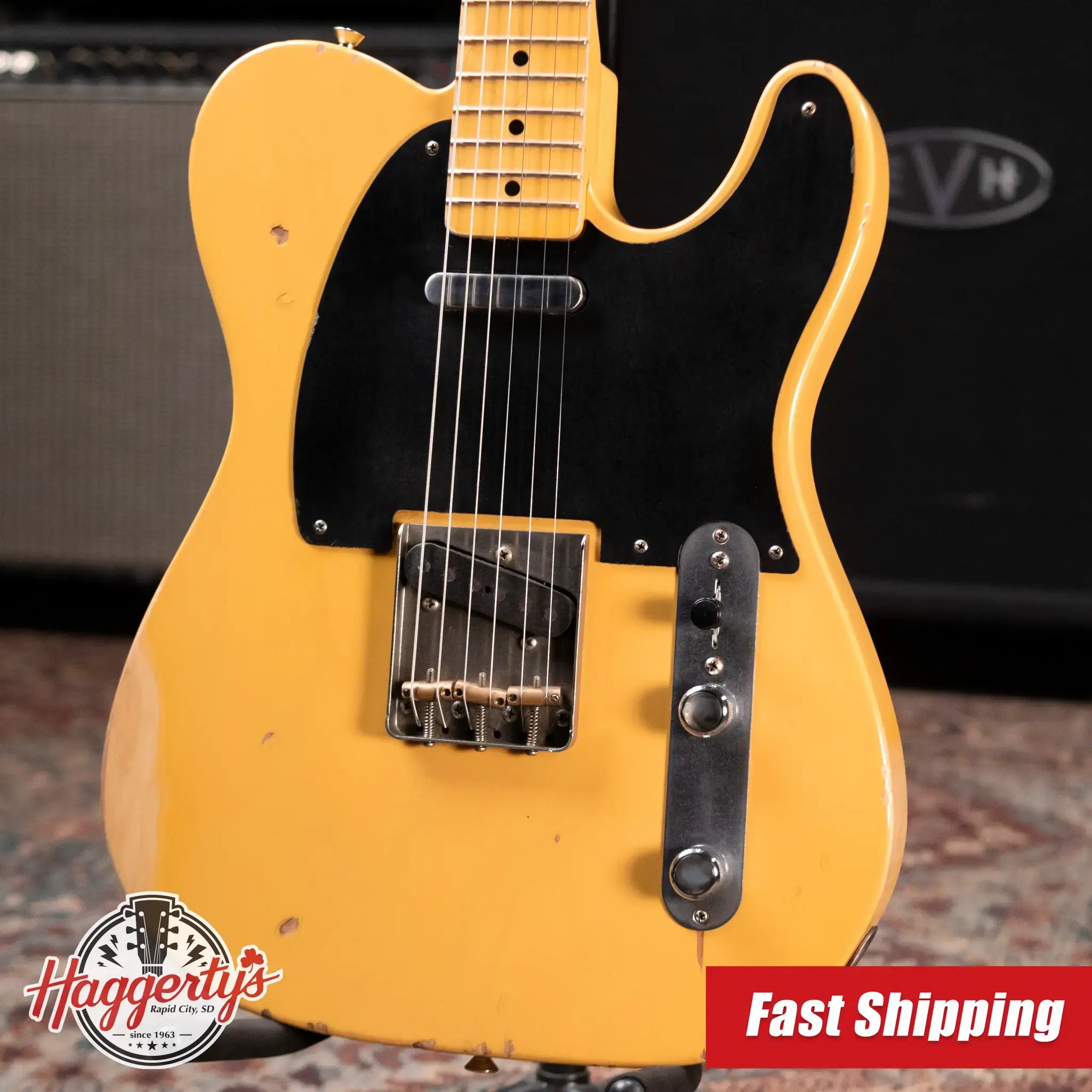 Nash T-52 Electric Guitar - Butterscotch Blonde with Hardshell Case - Used