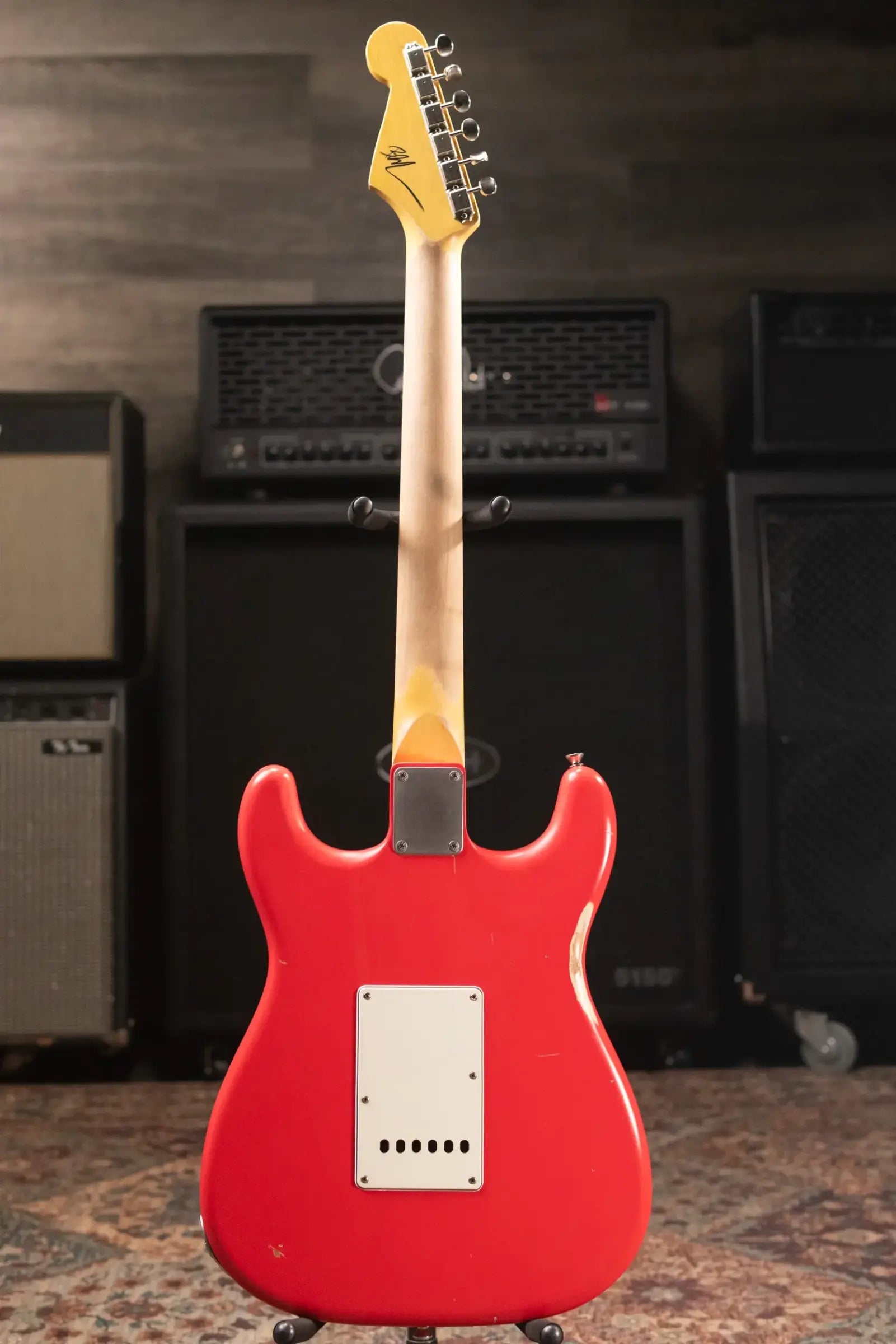 Nash WF-3/Trem Wayfarer Semi-Hollow Fiesta Red with Hardshell Case - Used