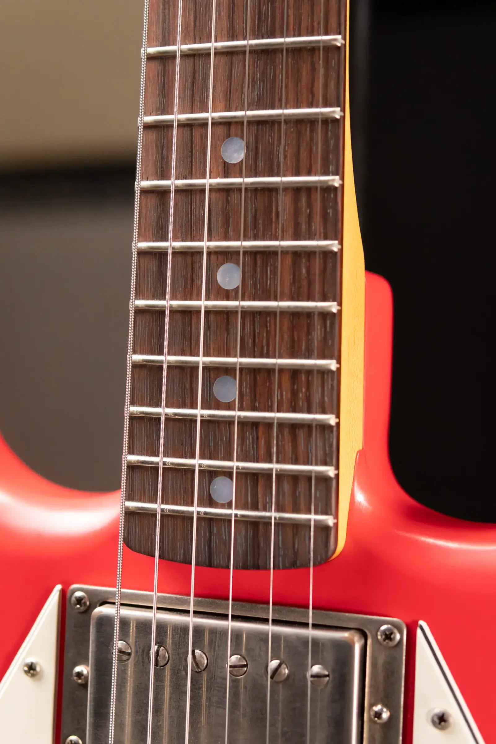 Nash WF-3/Trem Wayfarer Semi-Hollow Fiesta Red with Hardshell Case - Used