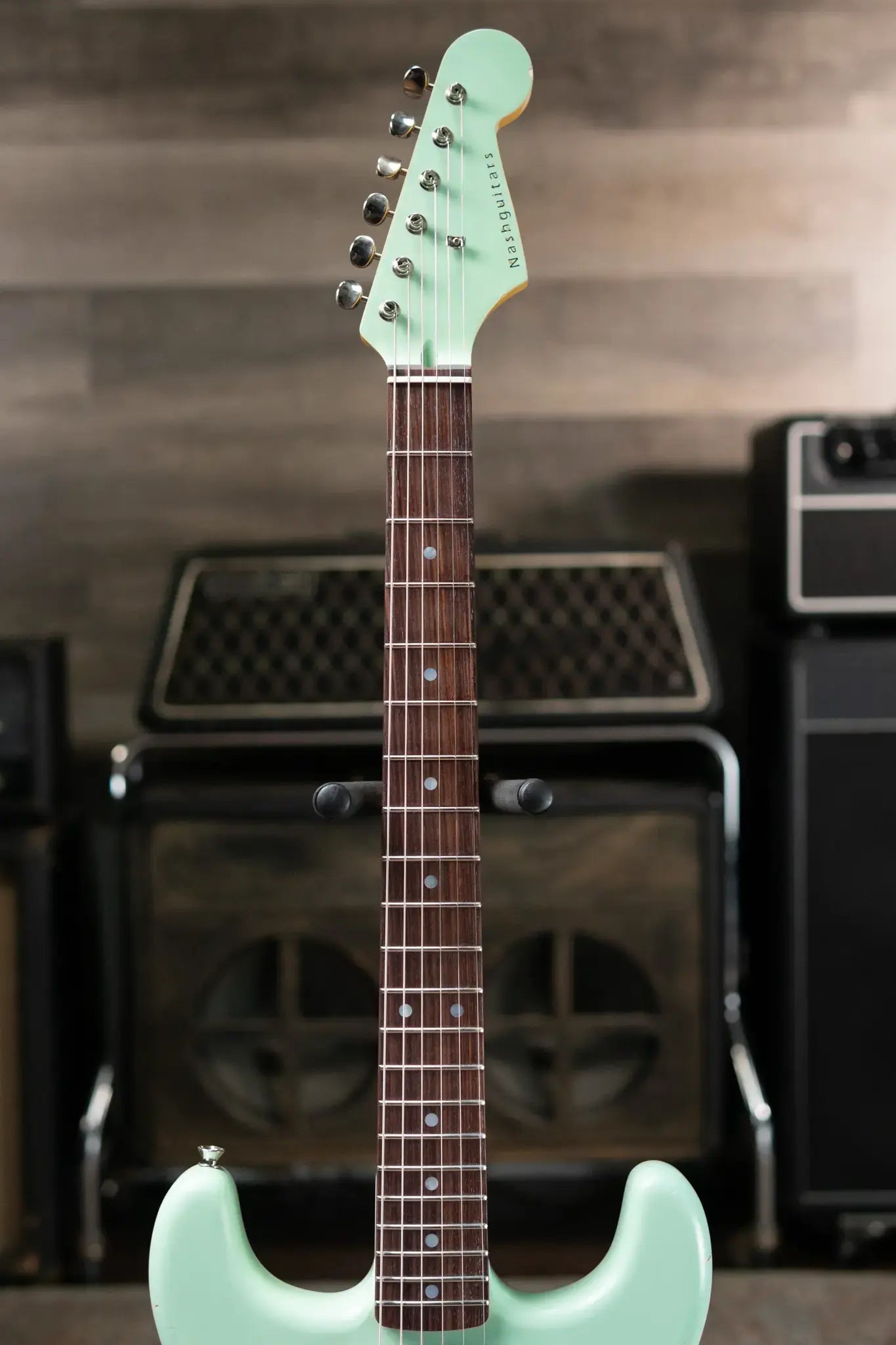 Nash Wayfarer WF-3 Semi-Hollow - Surf Green with Hardshell Case