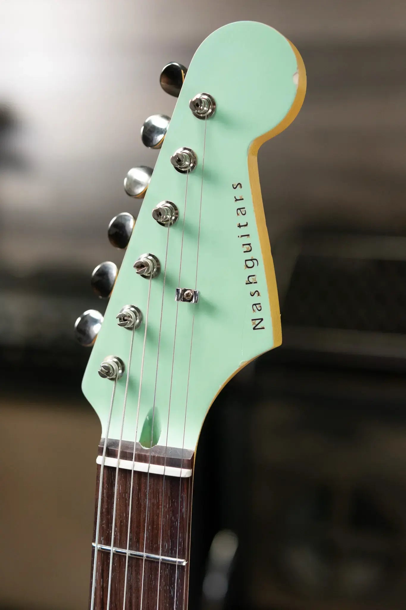 Nash Wayfarer WF-3 Semi-Hollow - Surf Green with Hardshell Case