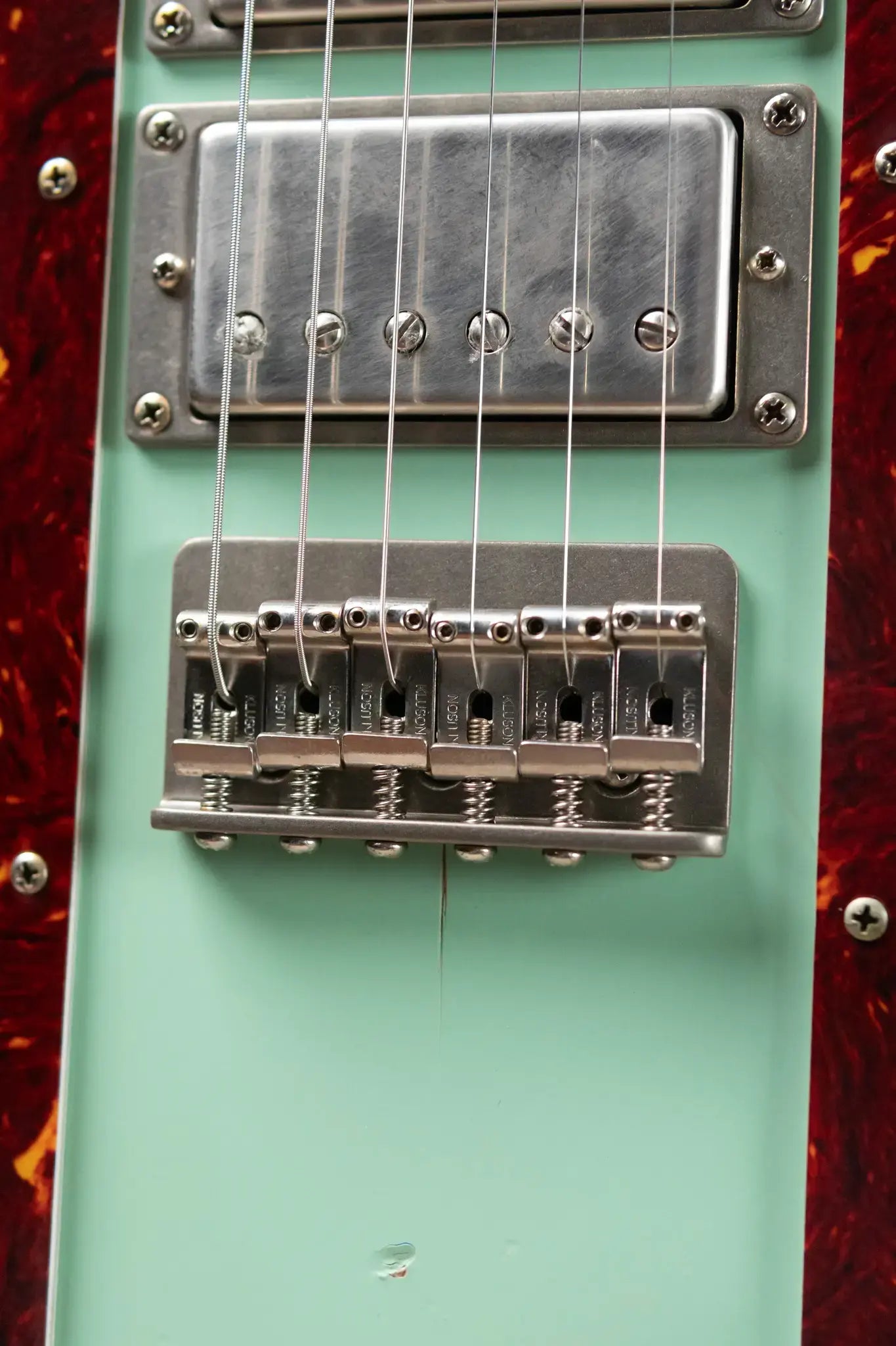 Nash Wayfarer WF-3 Semi-Hollow - Surf Green with Hardshell Case