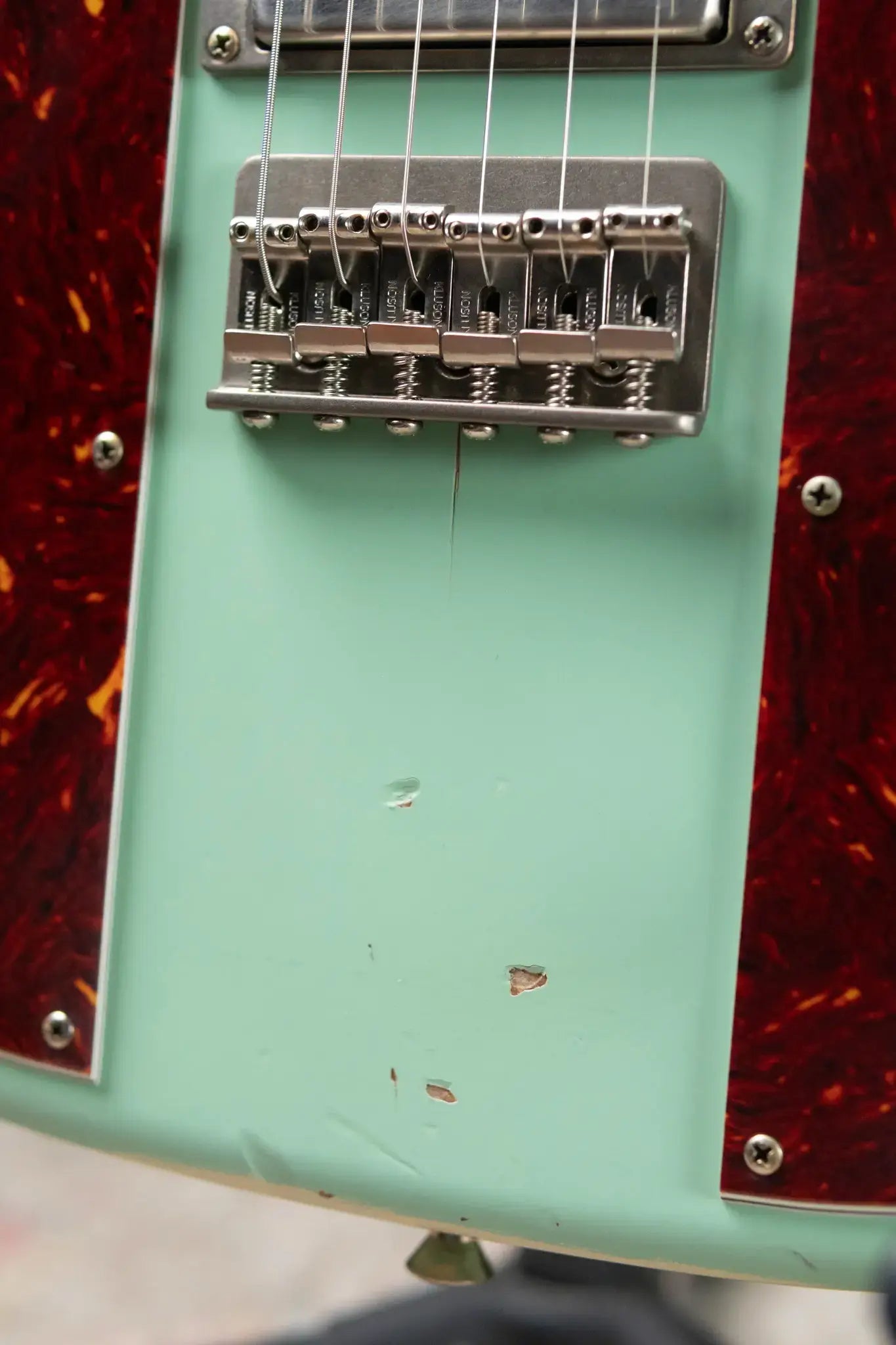 Nash Wayfarer WF-3 Semi-Hollow - Surf Green with Hardshell Case