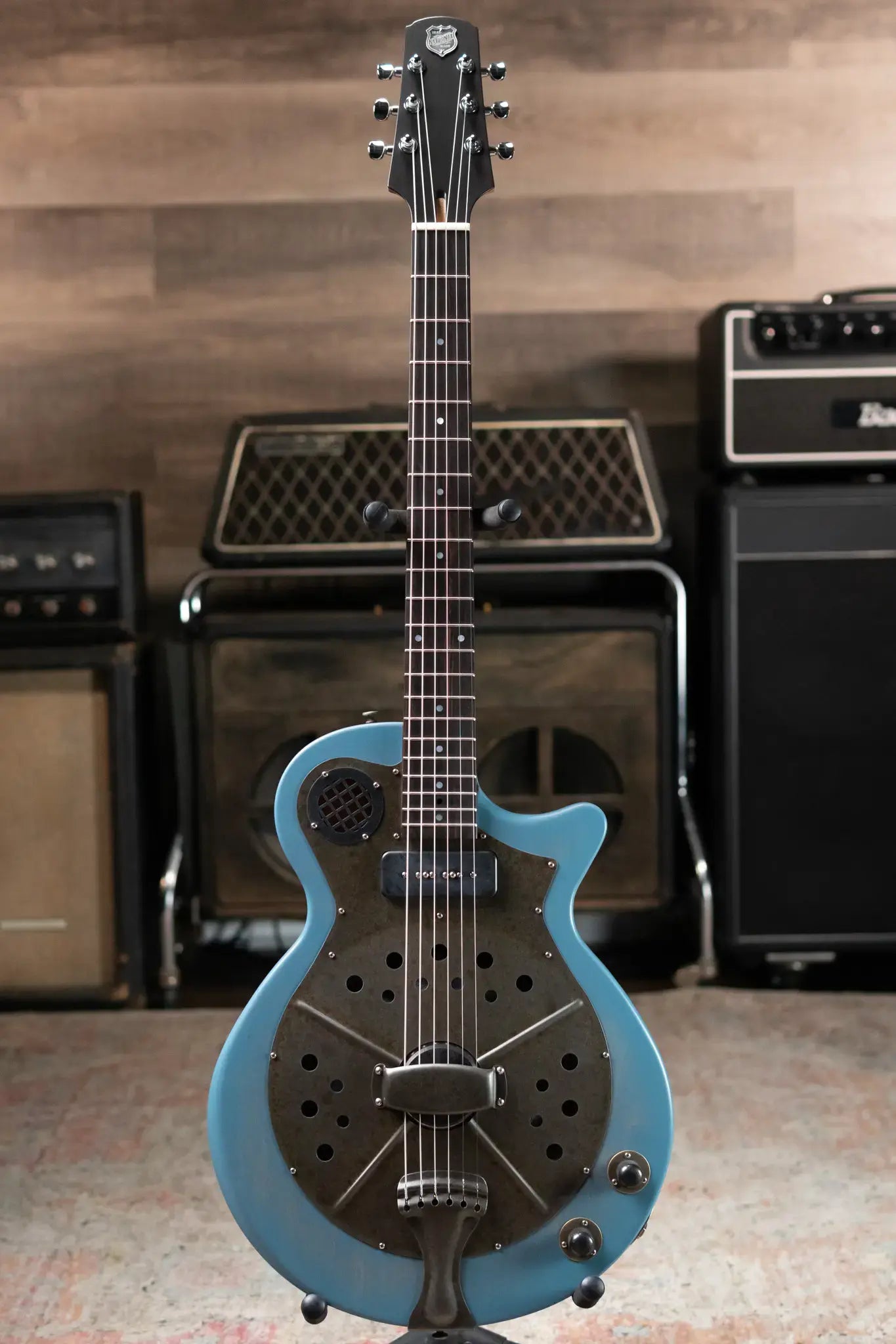 National RP2 Pioneer - Translucent Blue with Hardshell Case